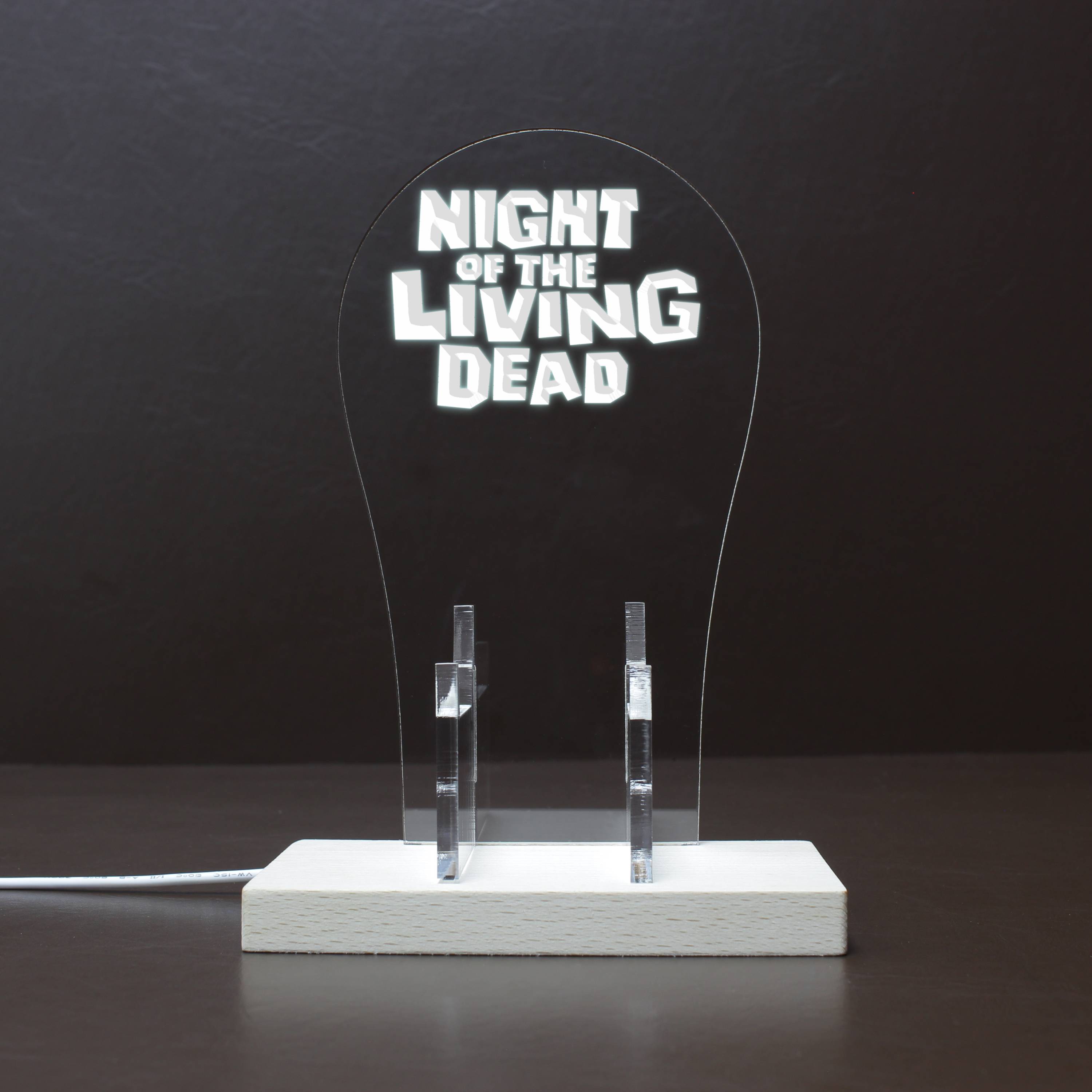 Night Of The Living Dead RGB LED Gaming Headset Controller Stand