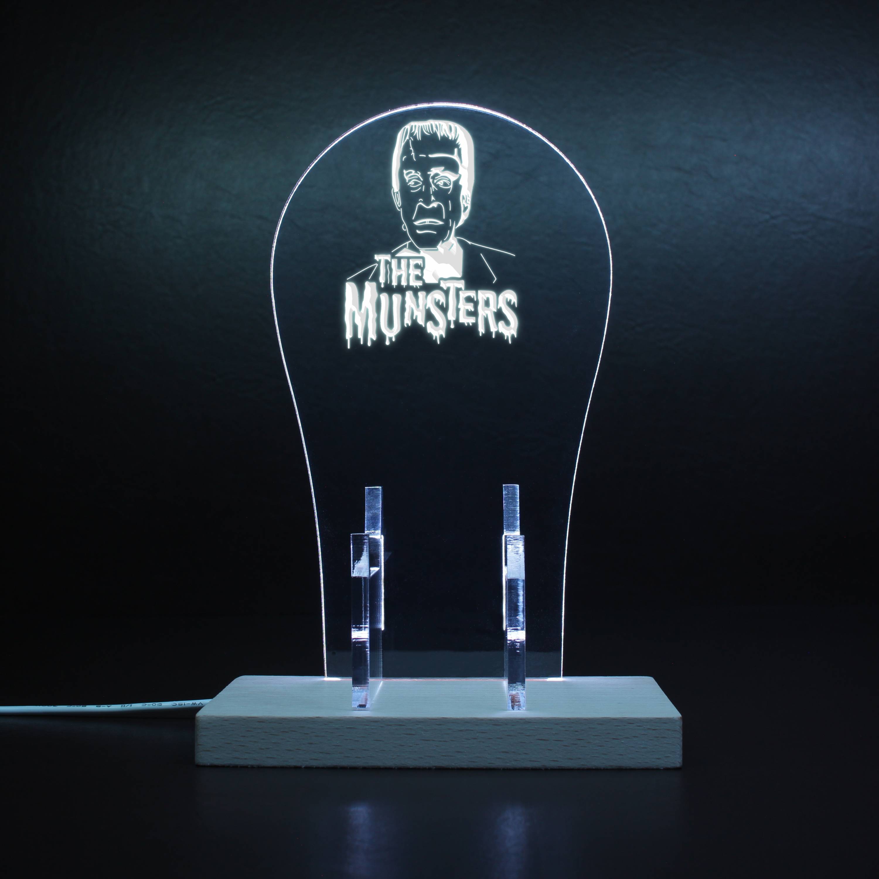 The Munsters RGB LED Gaming Headset Controller Stand