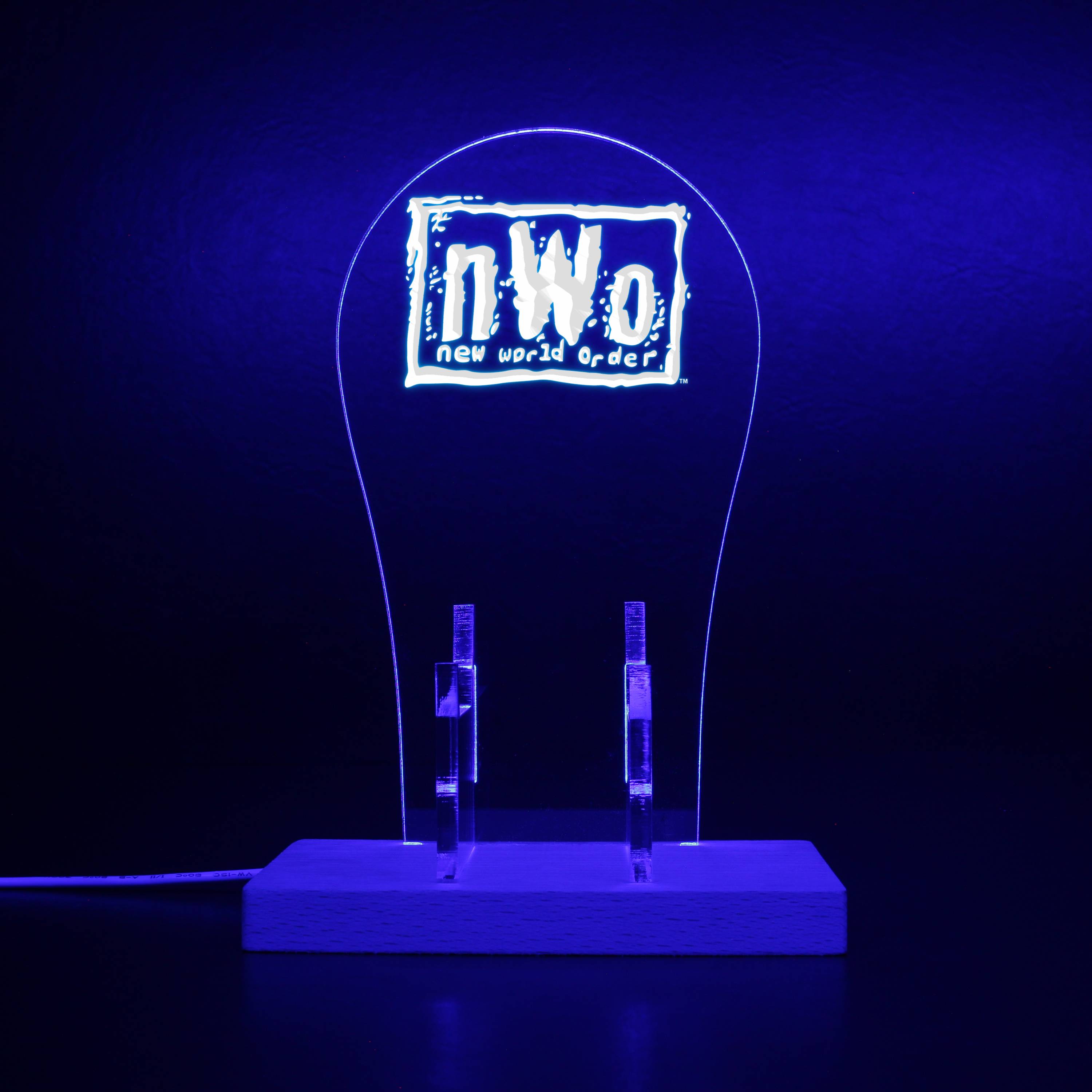 New World Order Now RGB LED Gaming Headset Controller Stand