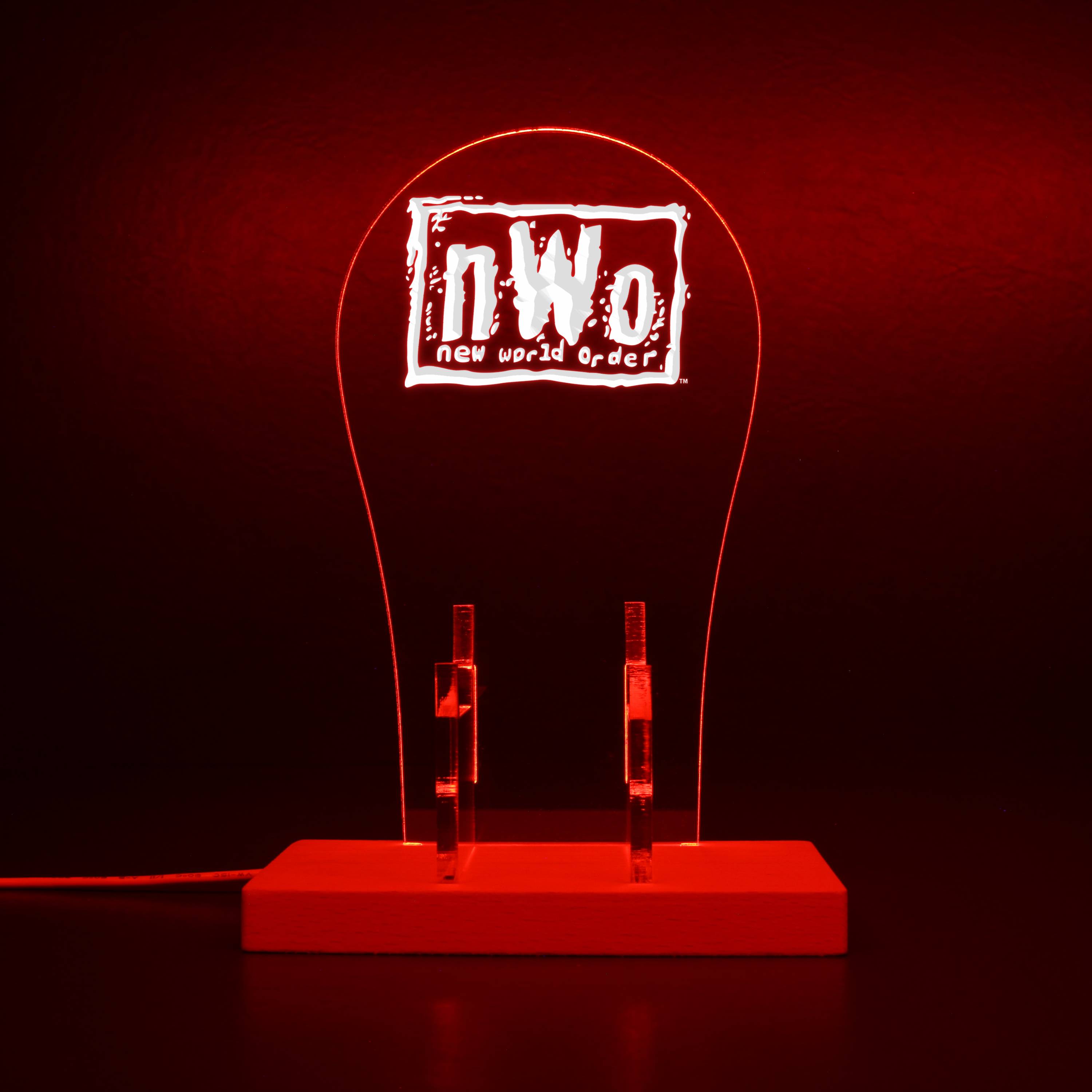 New World Order Now RGB LED Gaming Headset Controller Stand