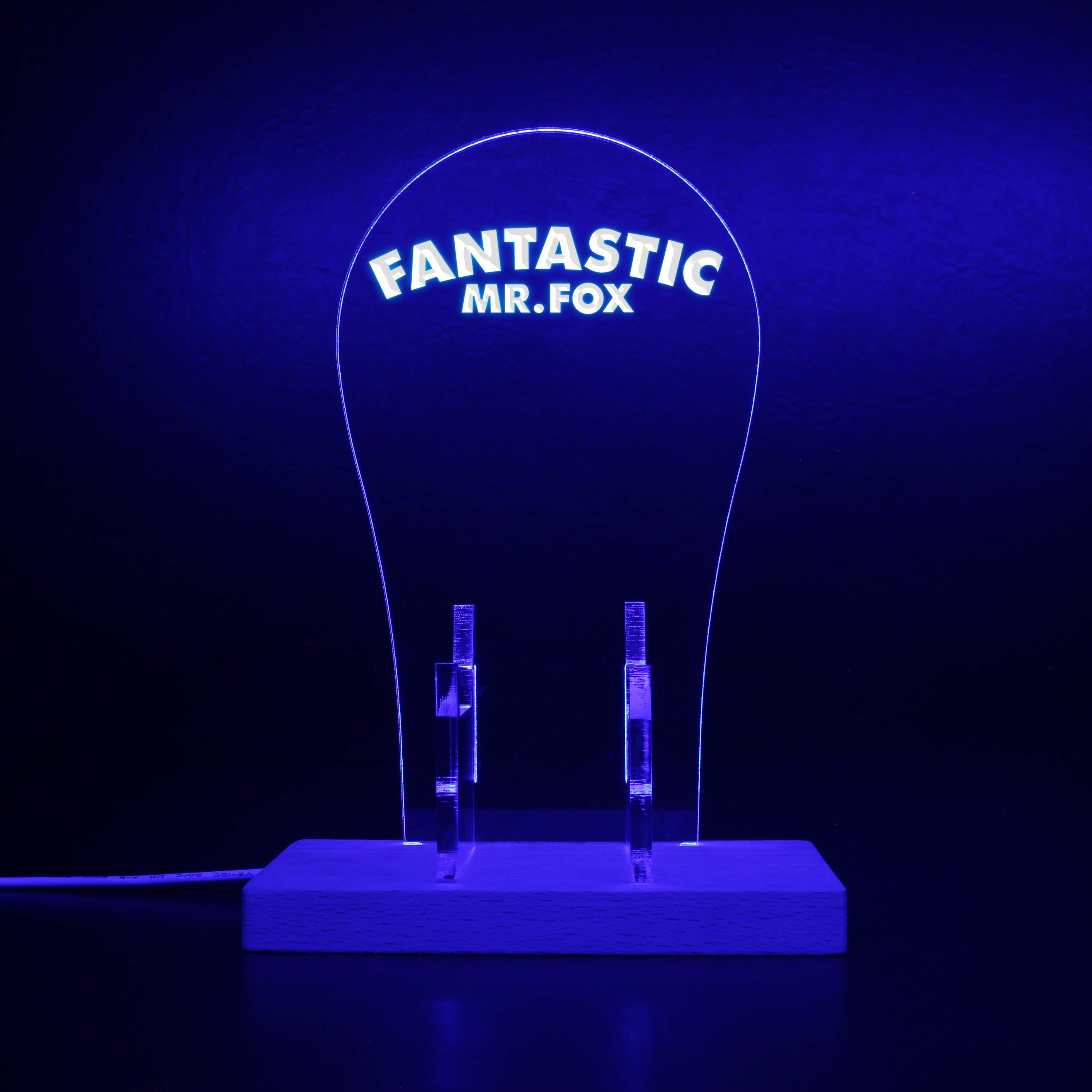 Fantastic Mr. Fox RGB LED Gaming Headset Controller Stand