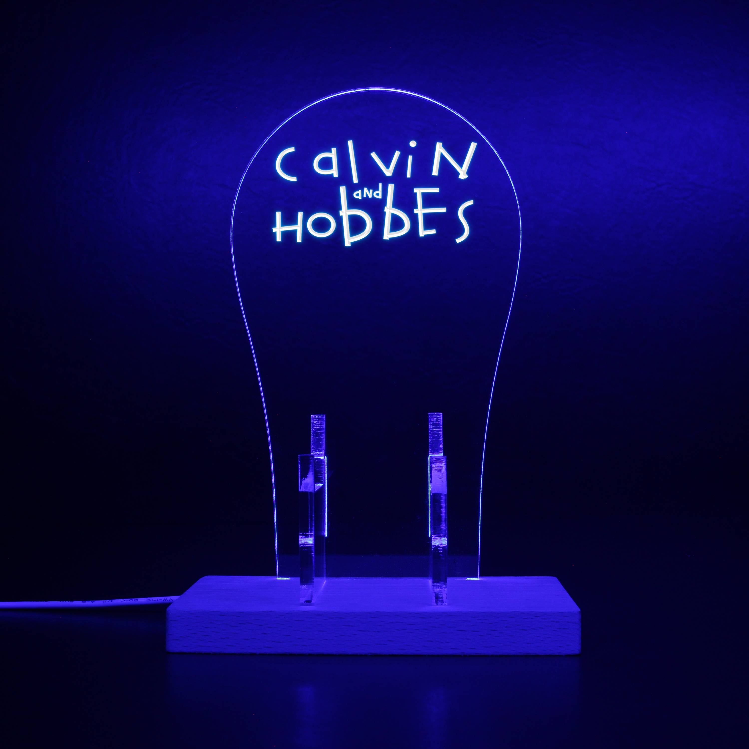 Calvin & Hobbes RGB LED Gaming Headset Controller Stand