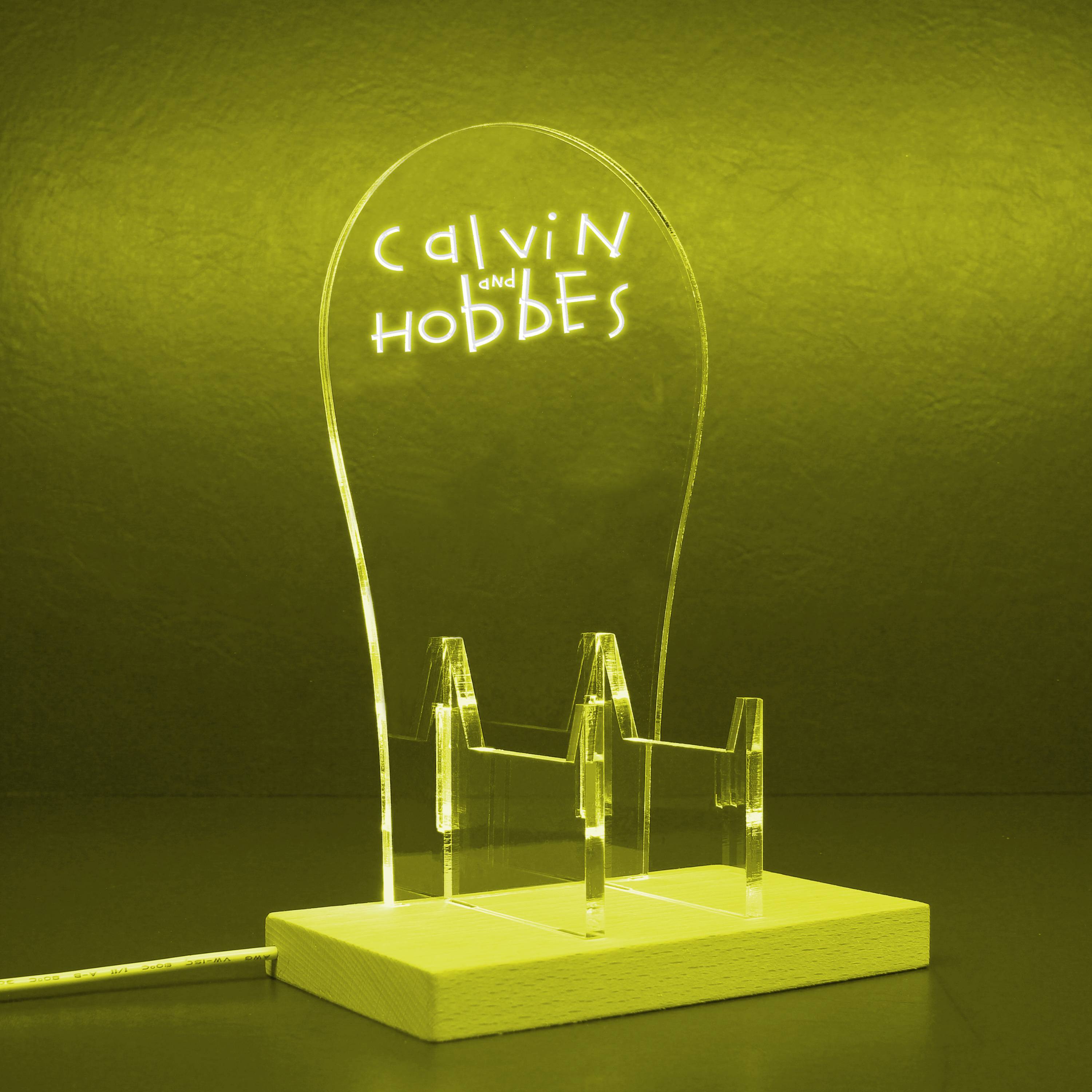 Calvin & Hobbes RGB LED Gaming Headset Controller Stand