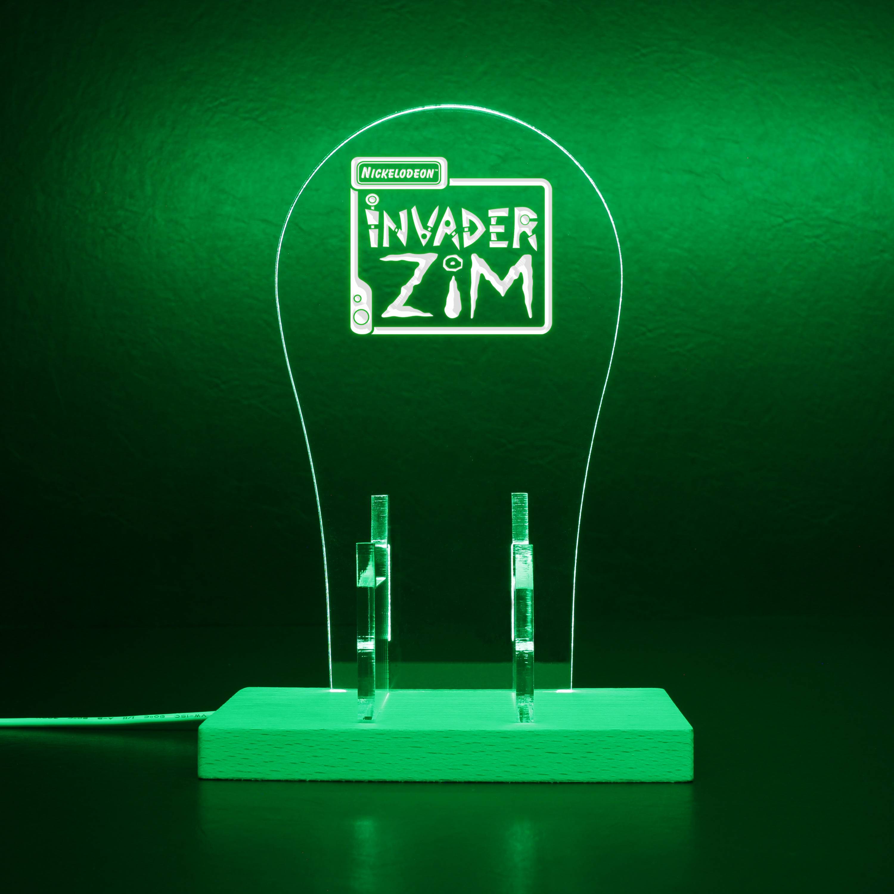 Invader Zim RGB LED Gaming Headset Controller Stand