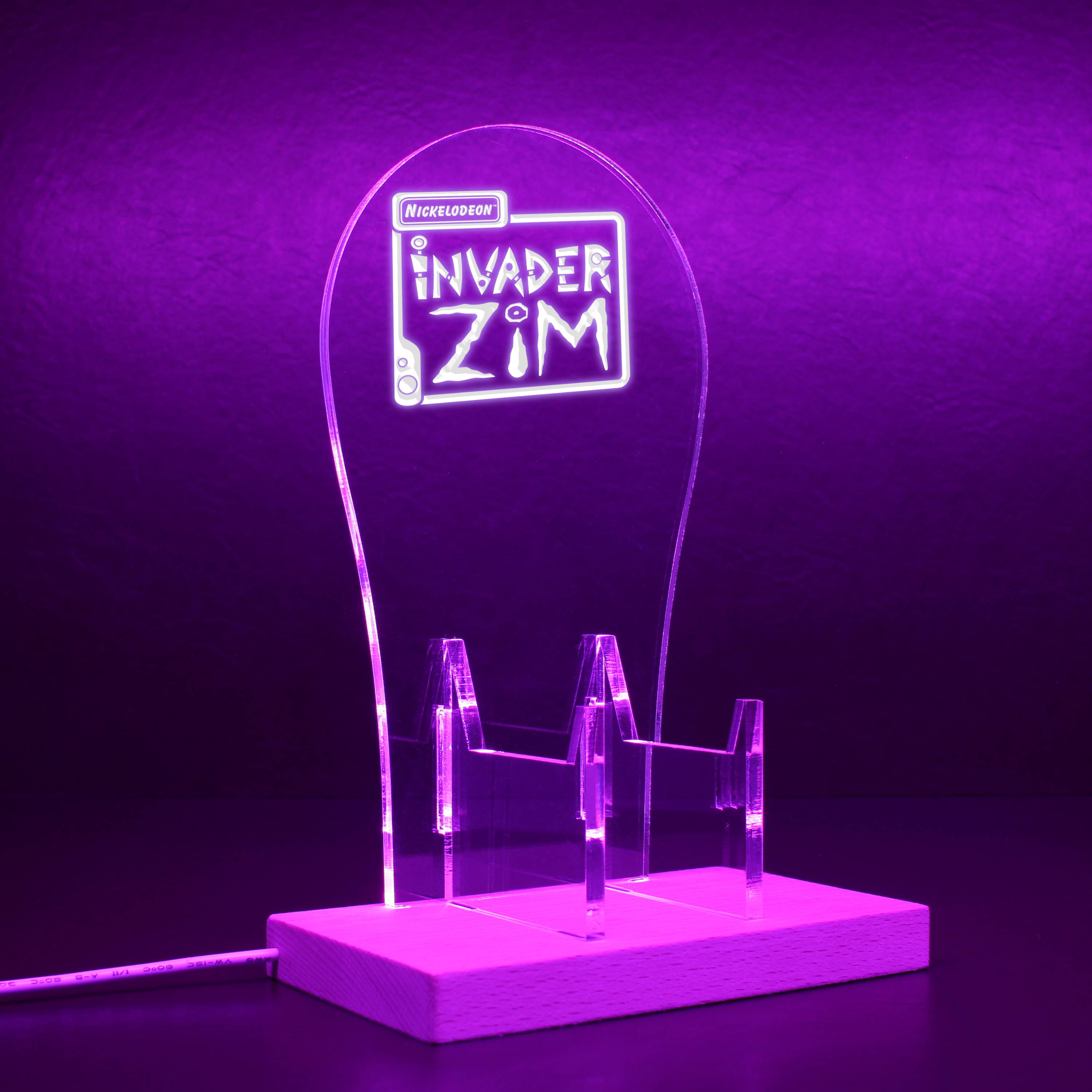 Invader Zim RGB LED Gaming Headset Controller Stand