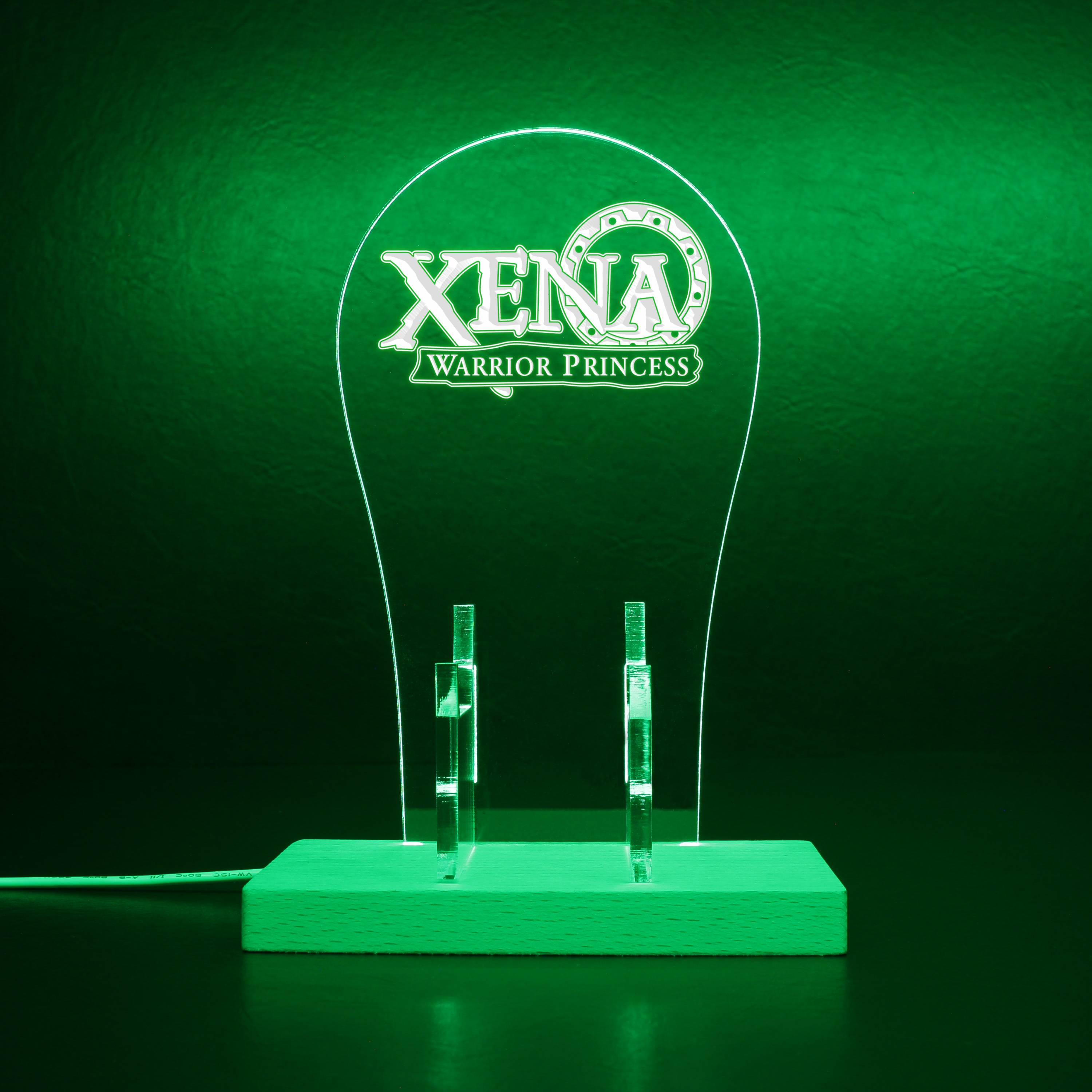 Xena Warrior Princess RGB LED Gaming Headset Controller Stand