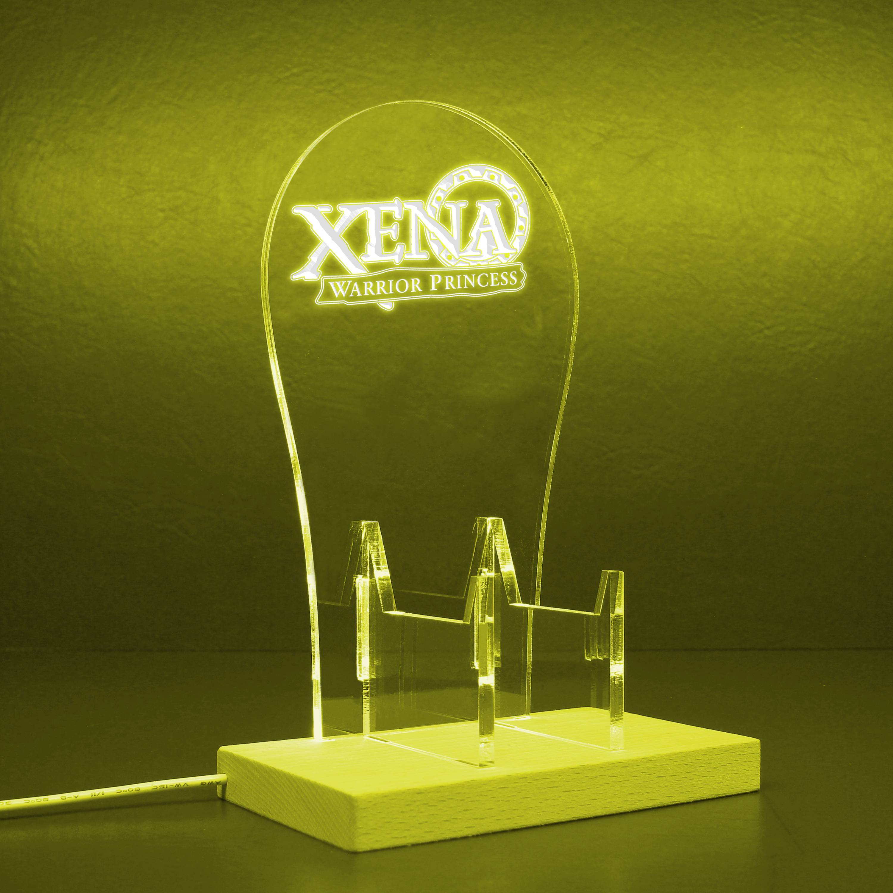 Xena Warrior Princess RGB LED Gaming Headset Controller Stand