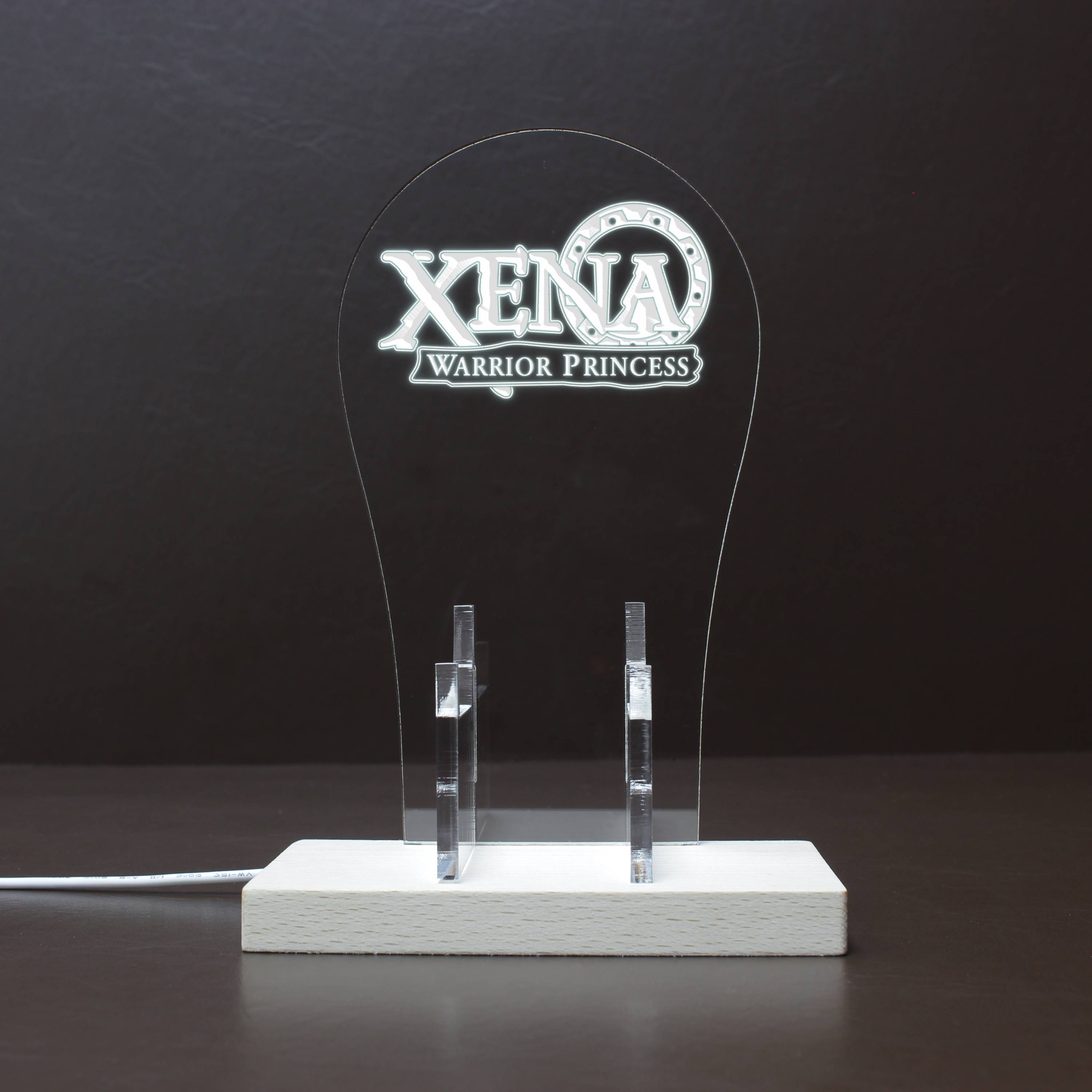 Xena Warrior Princess RGB LED Gaming Headset Controller Stand