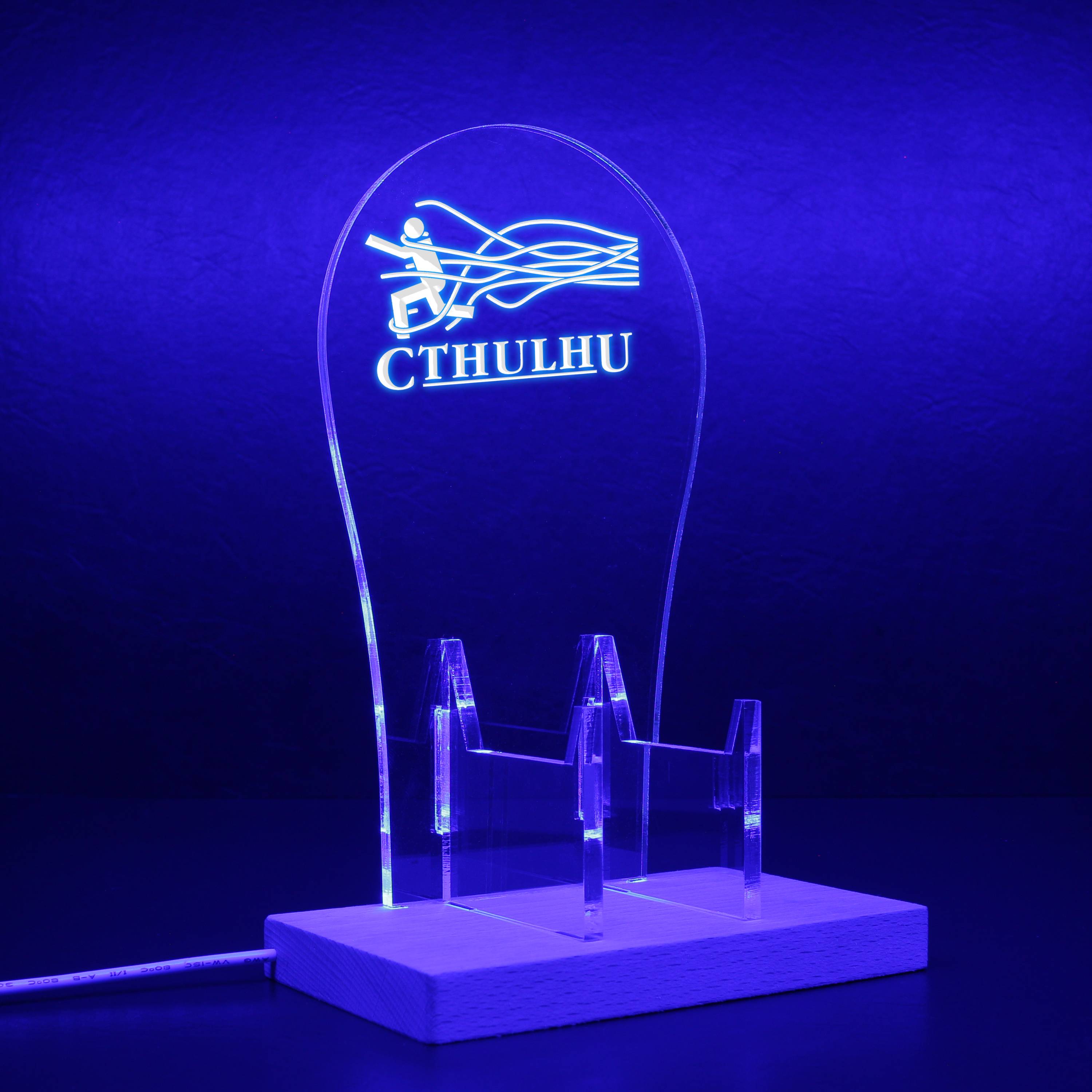 Cthulhu RGB LED Gaming Headset Controller Stand