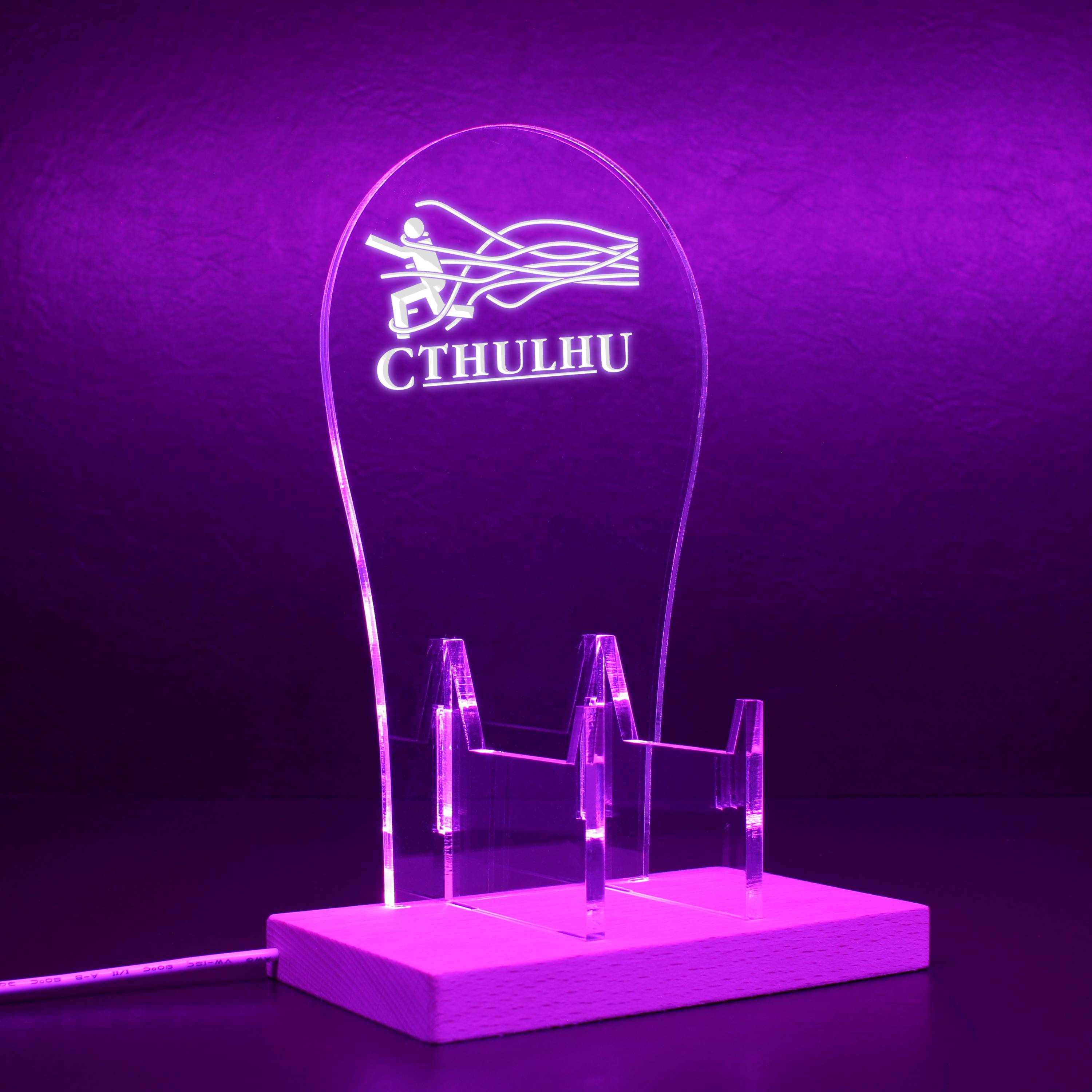 Cthulhu RGB LED Gaming Headset Controller Stand