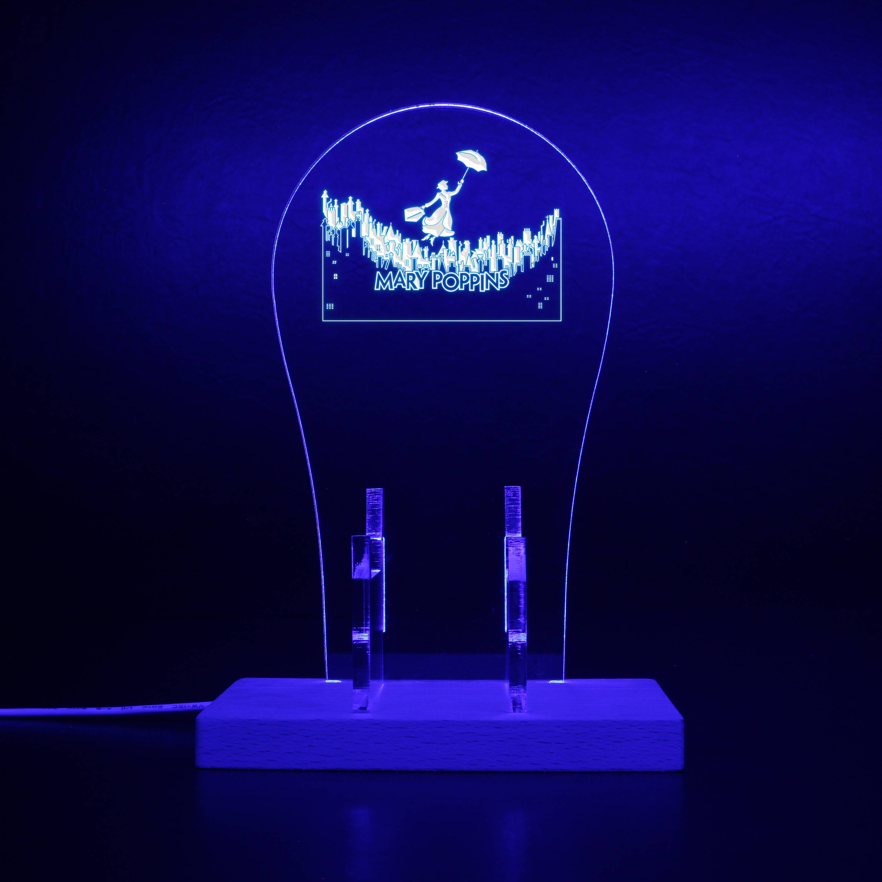 Mary Poppins RGB LED Gaming Headset Controller Stand