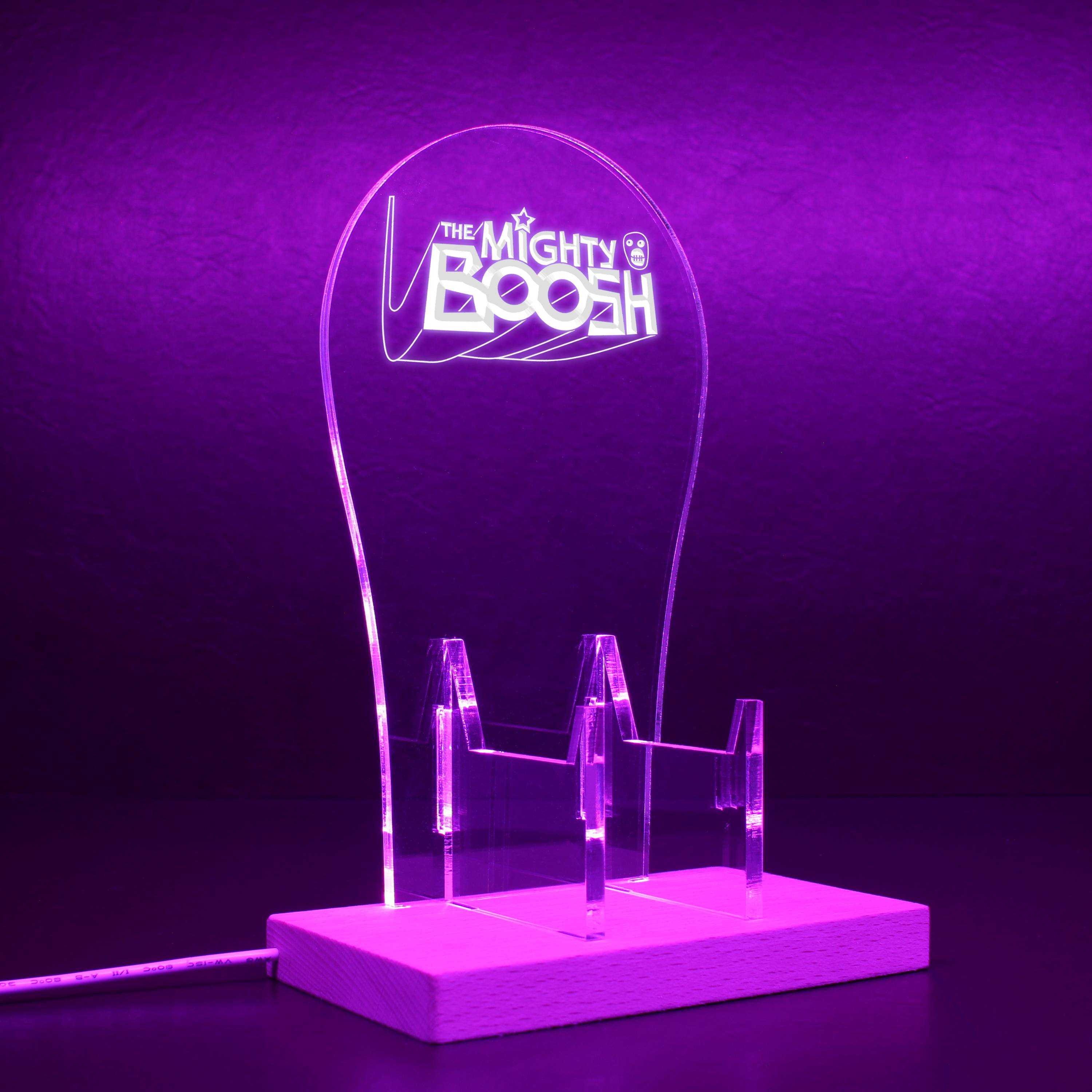 The Mighty Boosh RGB LED Gaming Headset Controller Stand