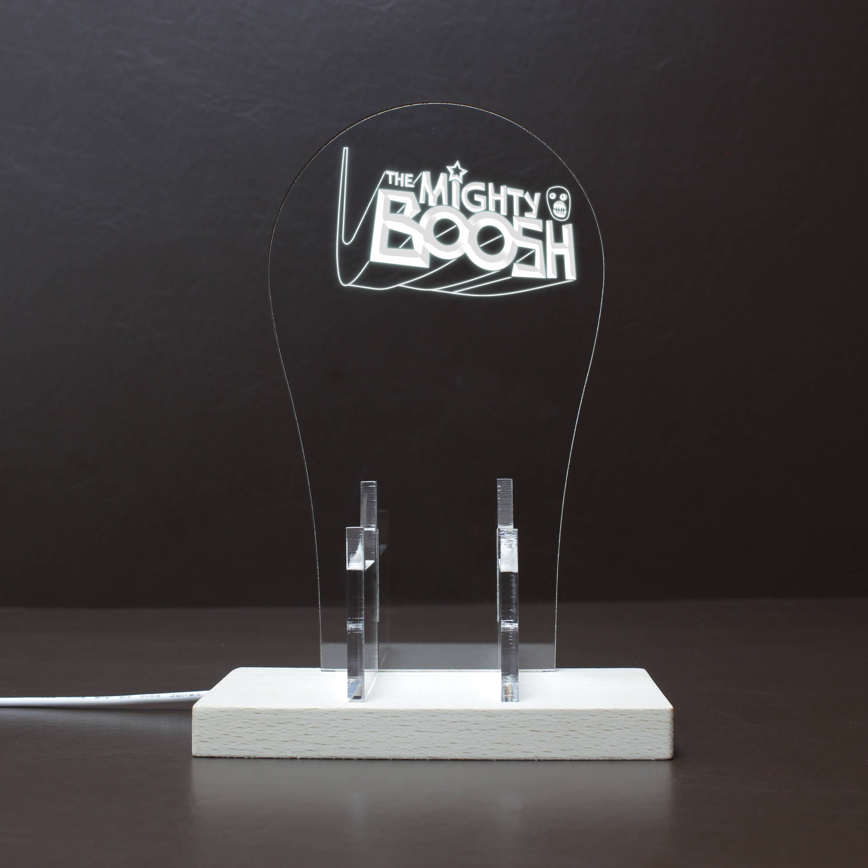 The Mighty Boosh RGB LED Gaming Headset Controller Stand