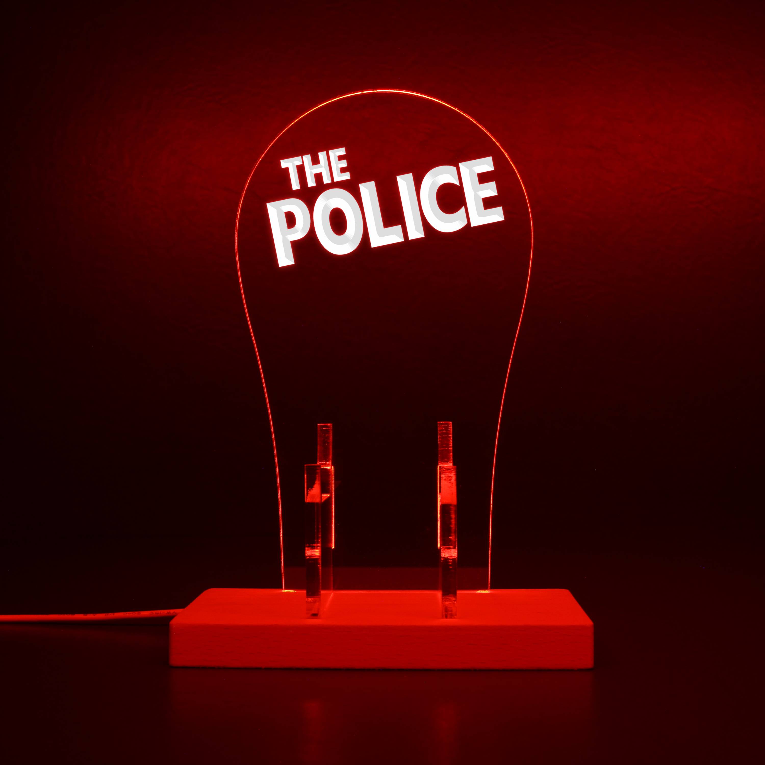 The Police RGB LED Gaming Headset Controller Stand