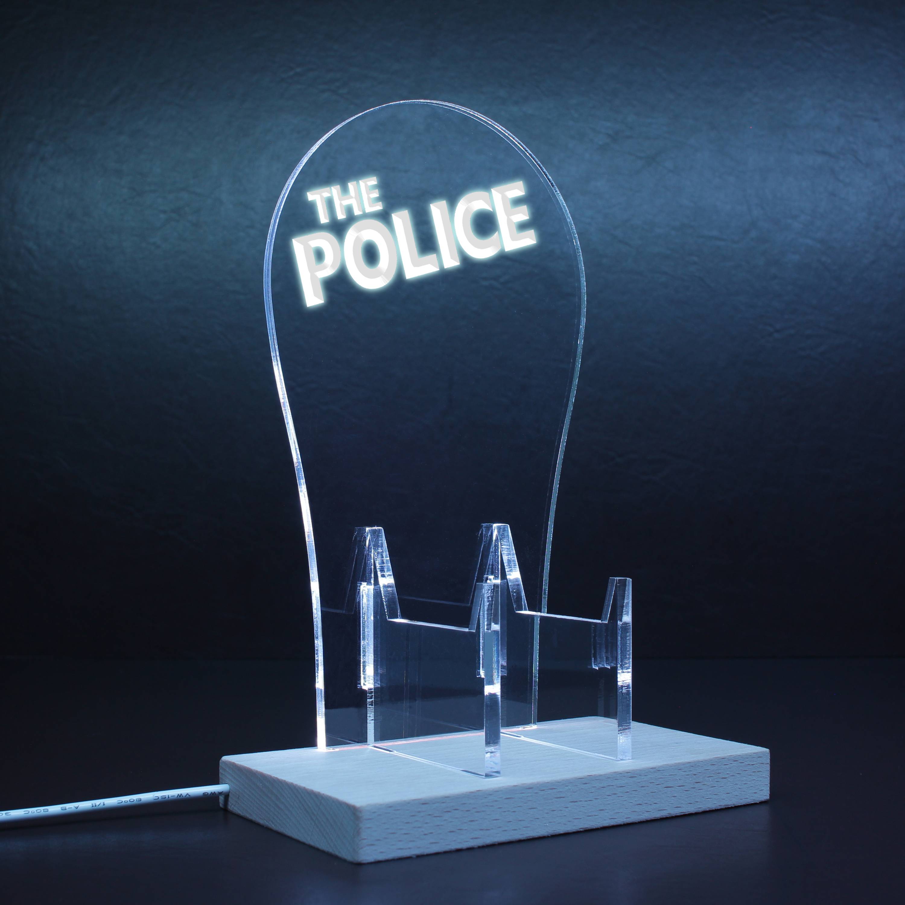 The Police RGB LED Gaming Headset Controller Stand