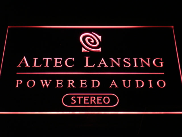Altec Lansing Logo Neon Light LED Sign