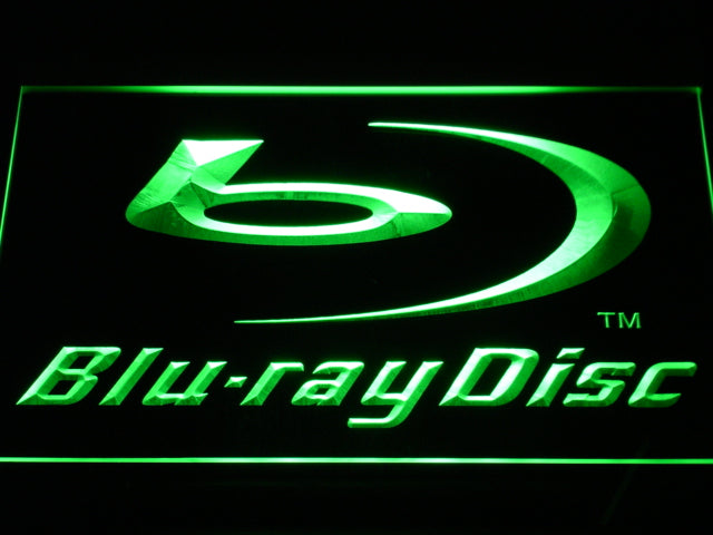 Blu-Ray Disc Logo Display Neon Light LED Sign