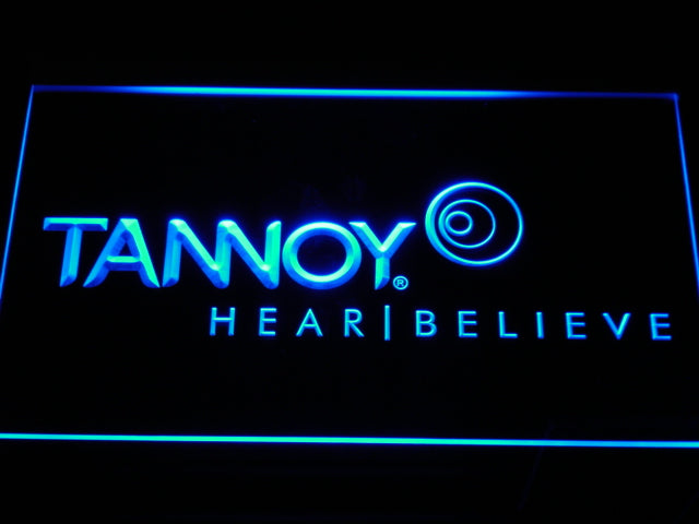 Tannoy Speaker System Neon Light LED Sign