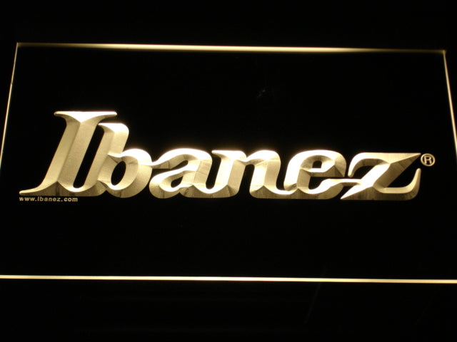 Ibanez Guitar Neon Light LED Sign