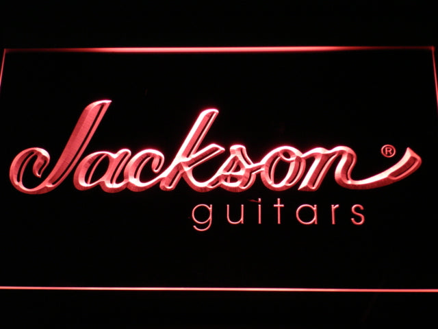 Jackson Guitars Neon Light LED Sign