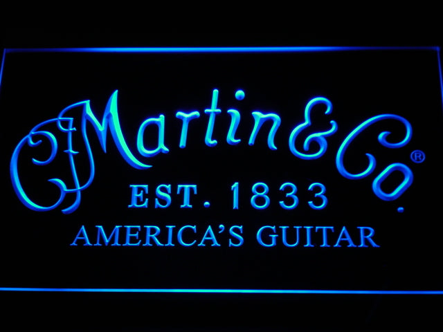 Martin Guitar Neon Light LED Sign