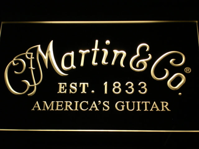 Martin Guitar Neon Light LED Sign