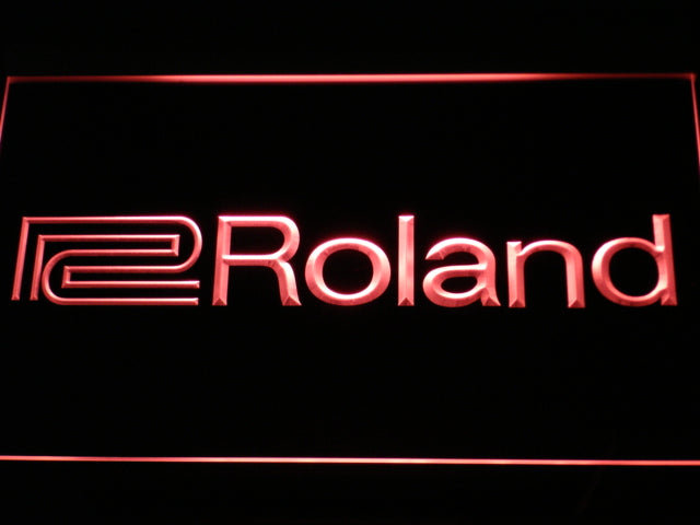 Roland Music Neon Light LED Sign