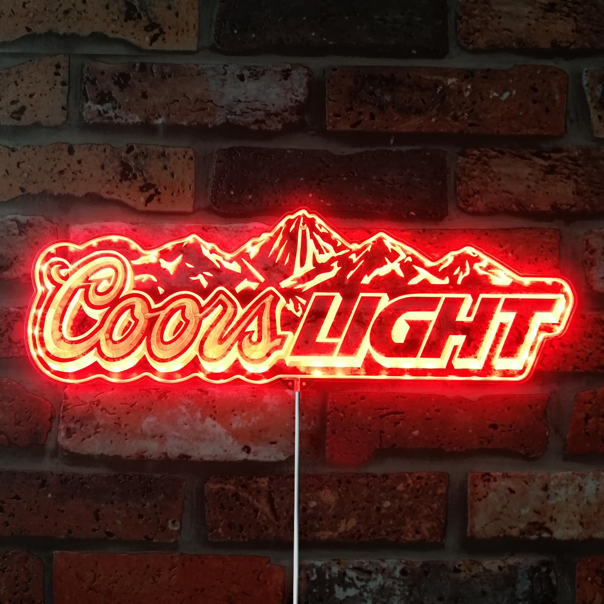 Coors Light Dynamic RGB Edge Lit LED Sign