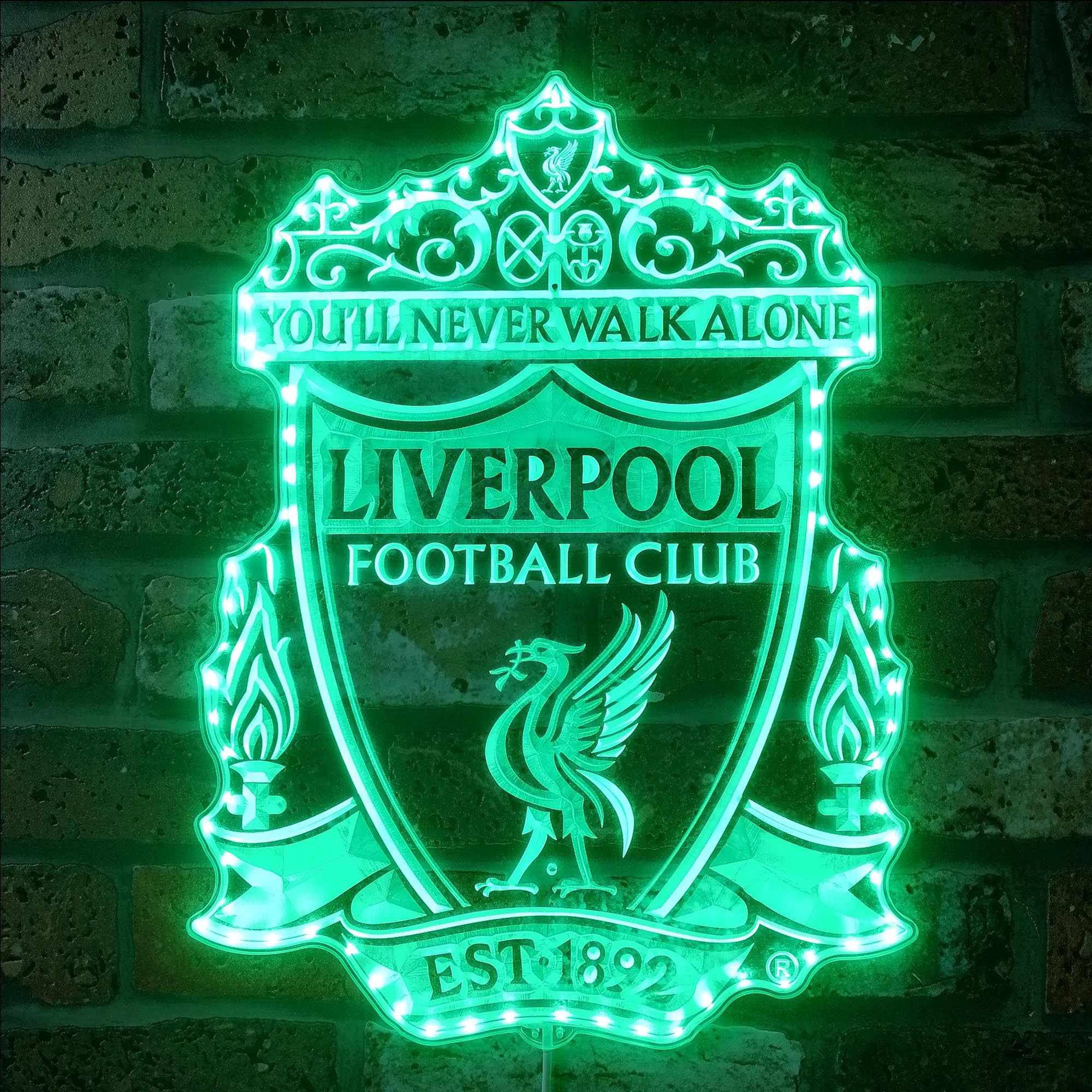 Liverpool Sports Bar Dynamic RGB Edge Lit LED Sign