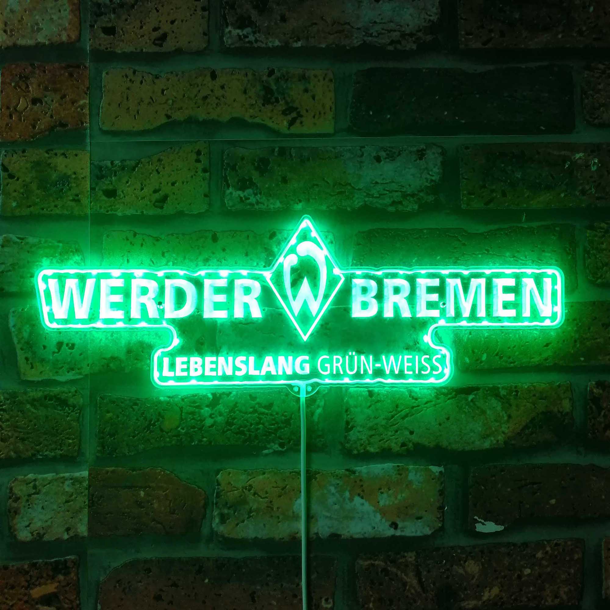 SV Werder Bremen FC Dynamic RGB Edge Lit LED Sign