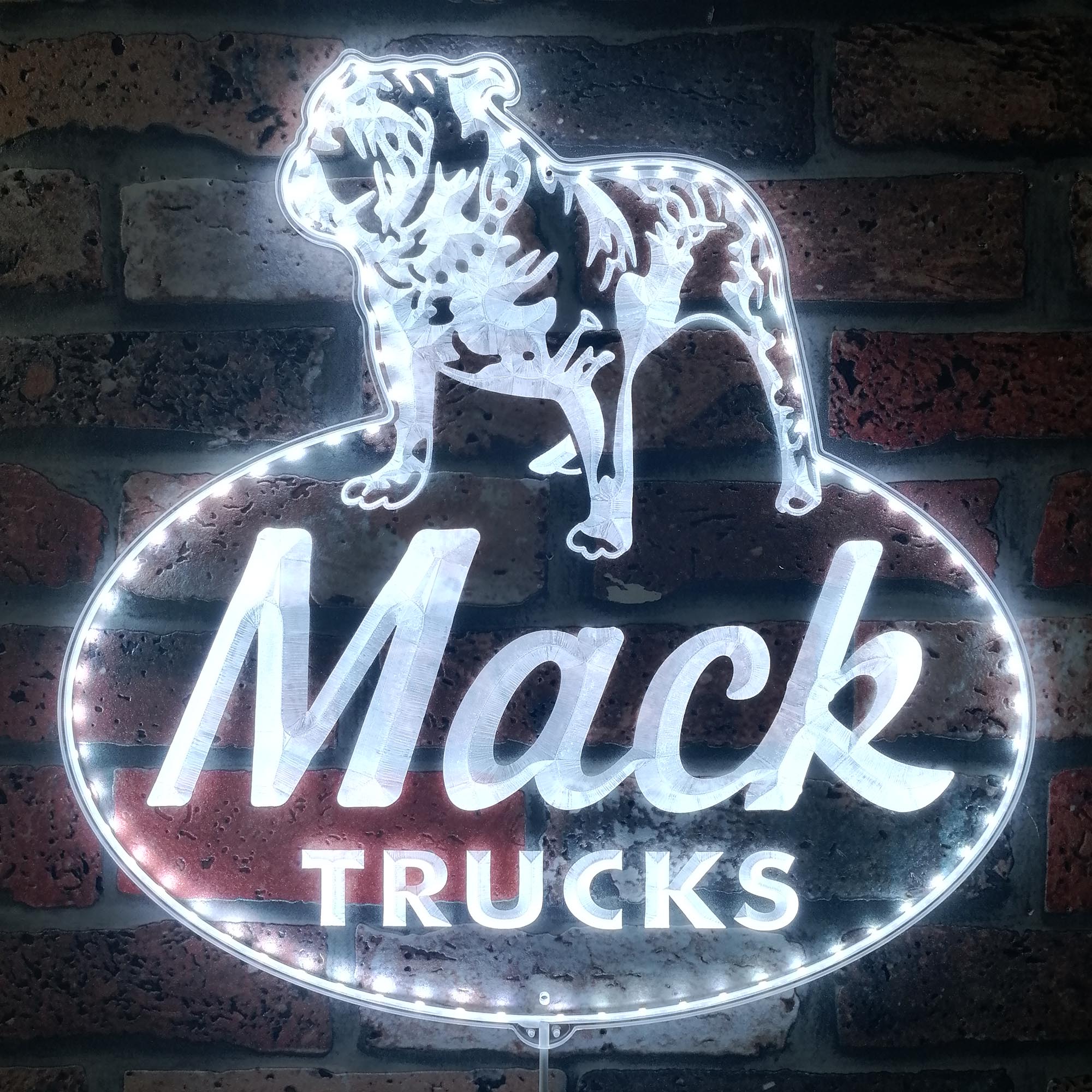 Mack Trucks Dynamic RGB Edge Lit LED Sign