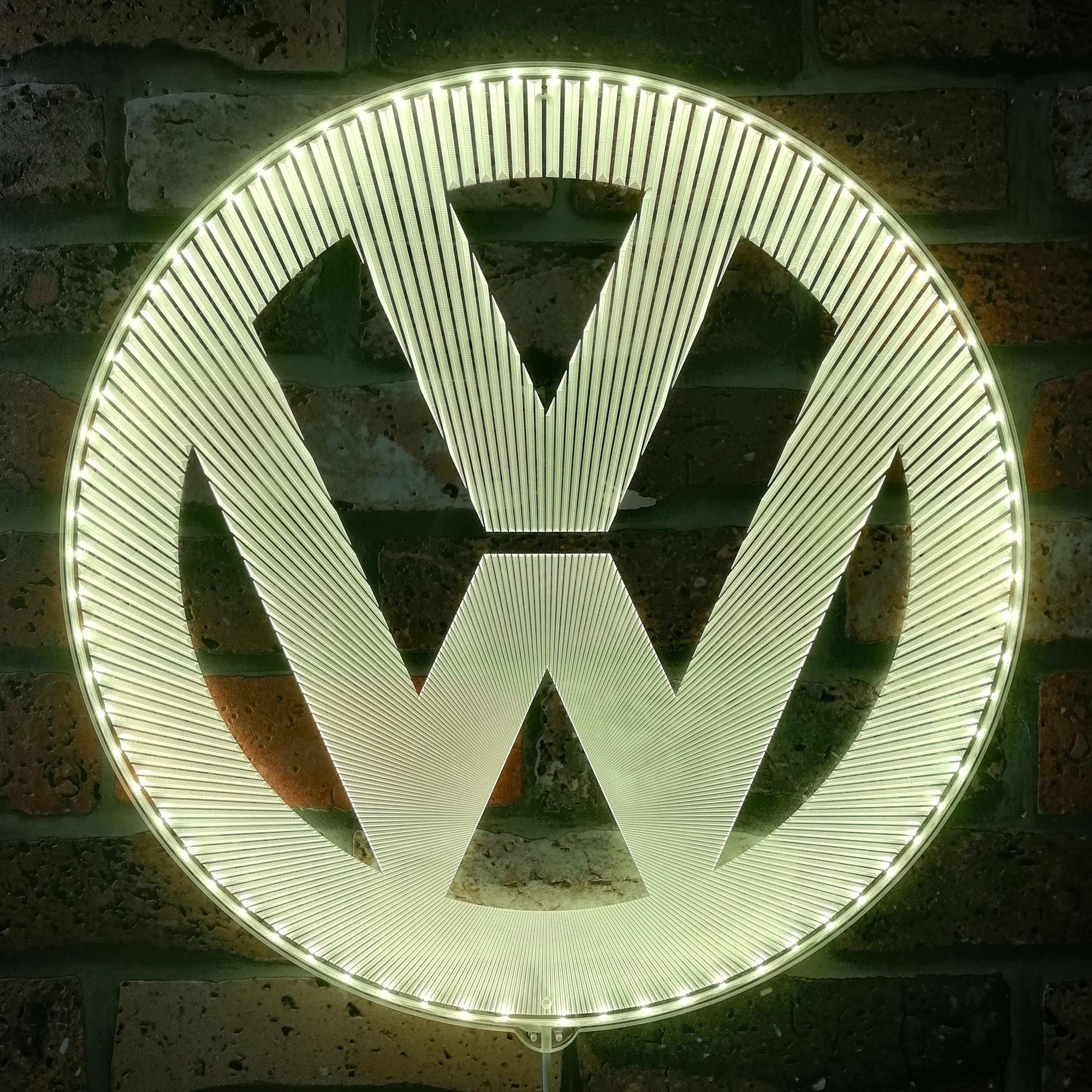 Volkswagen Dynamic RGB Edge Lit LED Sign