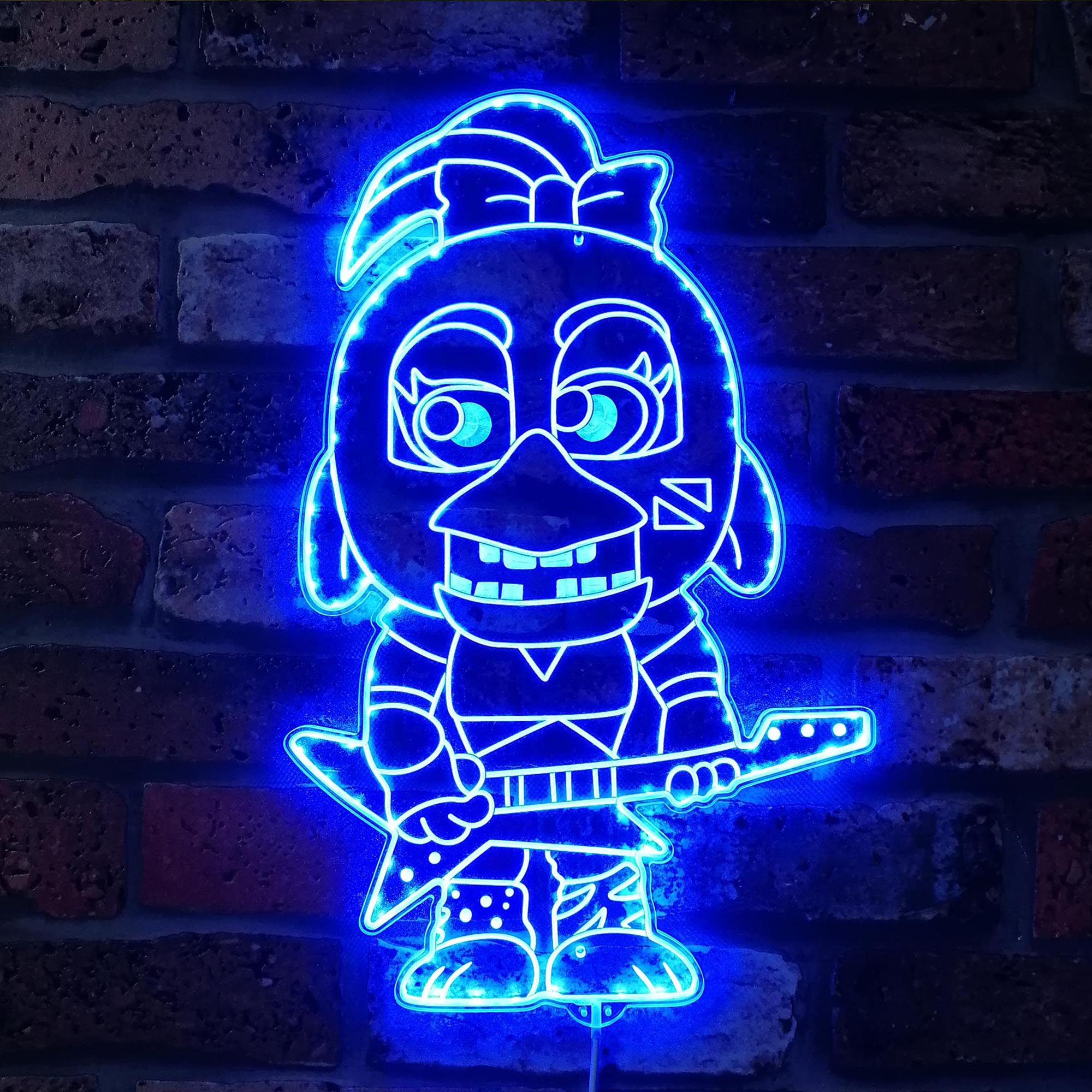 Five Nights At Freddy's Chica RGB Glam Lit LED Sign