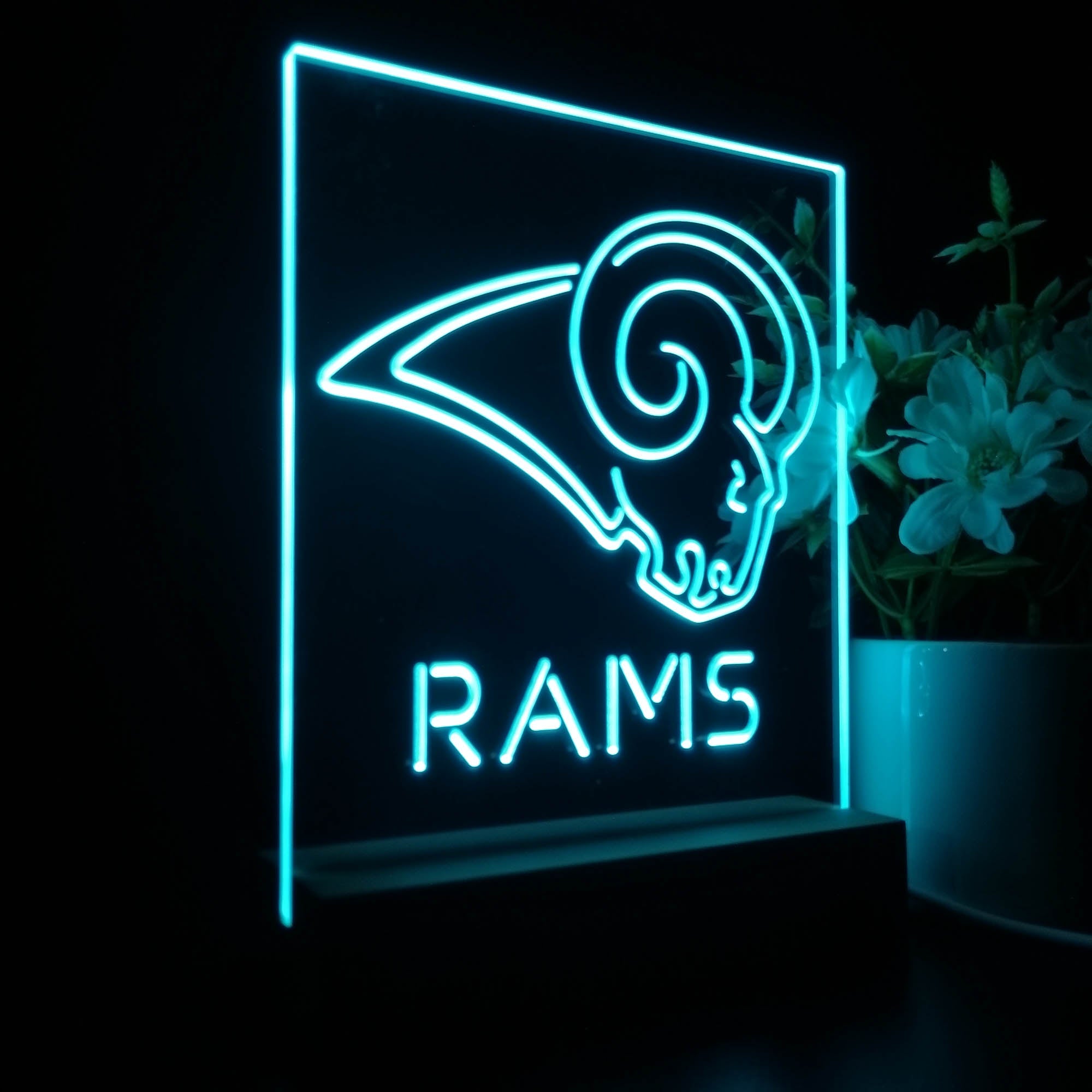 Los Angeles Ramsation 3D LED Illusion Sport Team Night Light