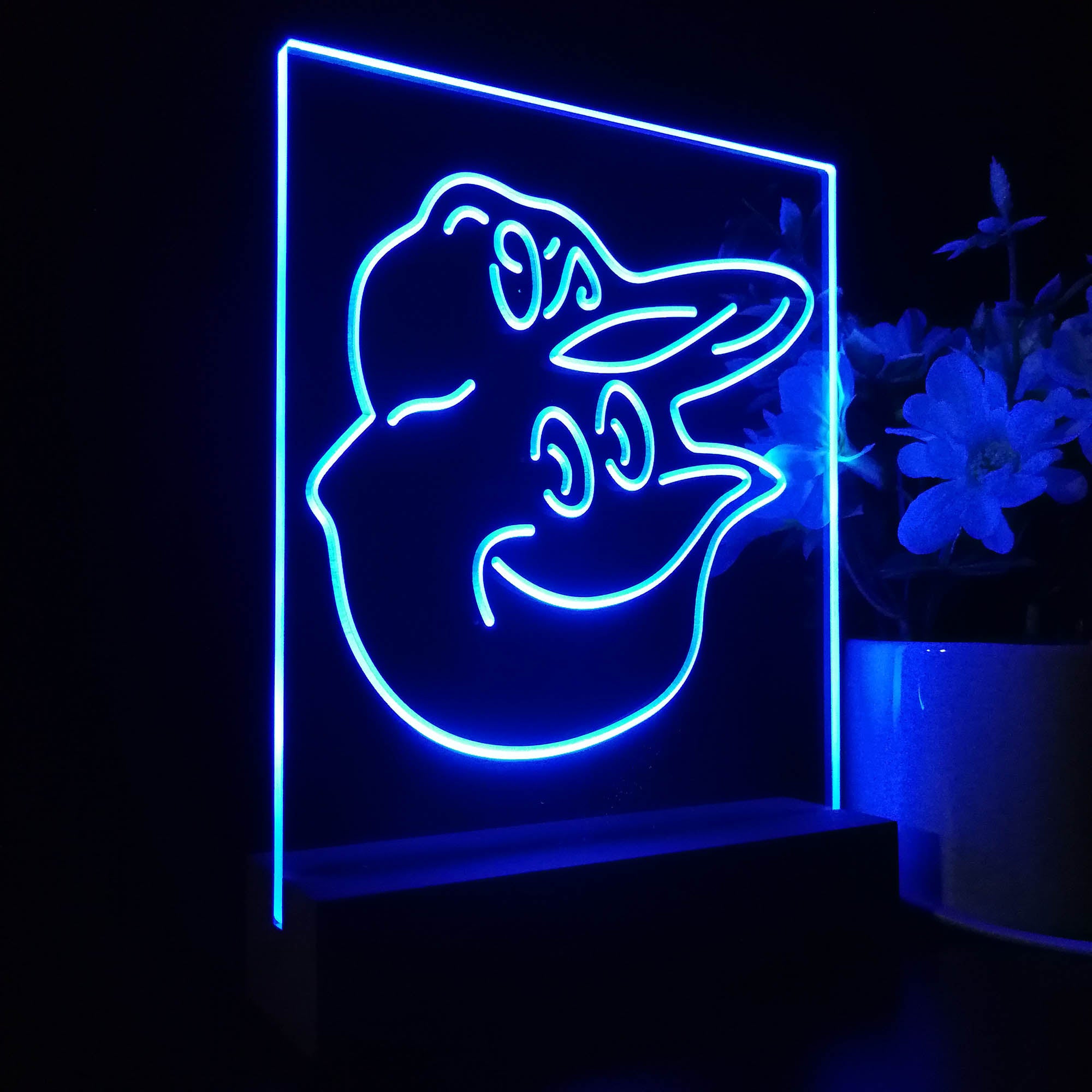 Baltimore Orioles 3D LED Illusion Sport Team Night Light