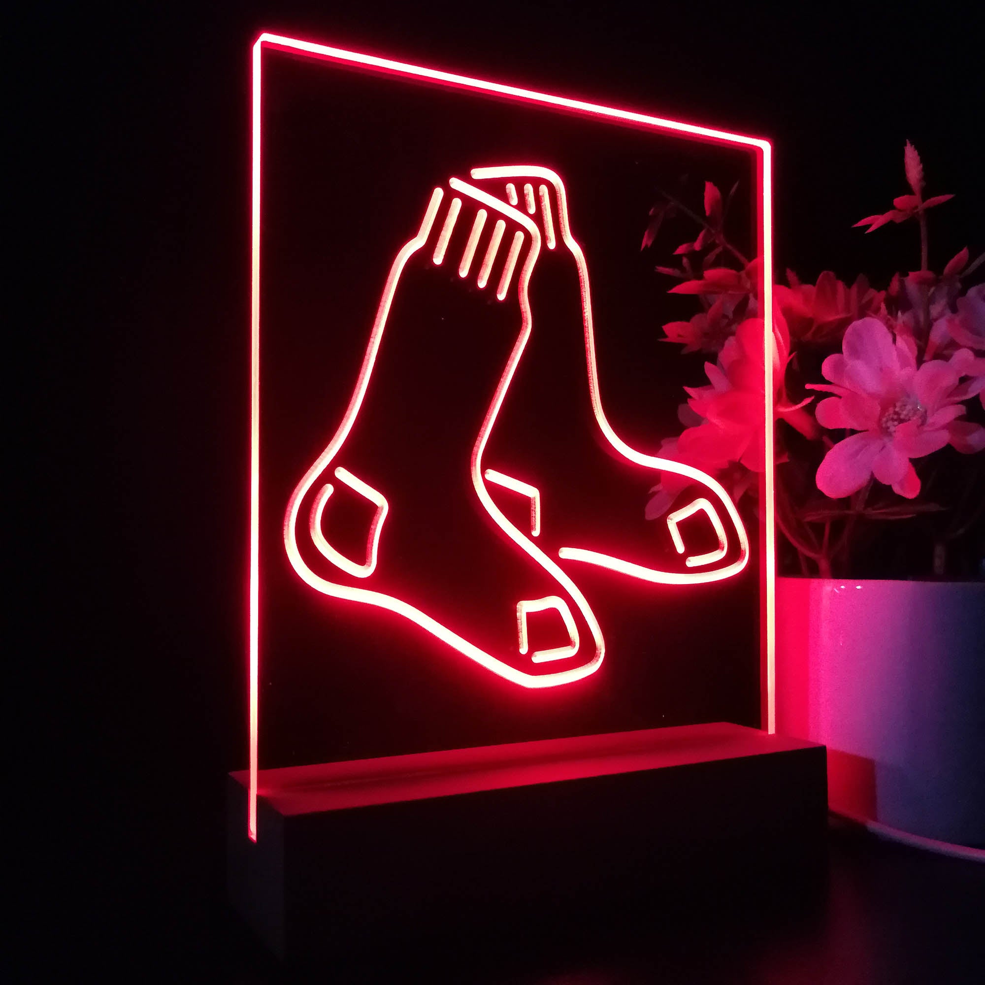 Boston Red Sox 3D LED Illusion Sport Team Night Light