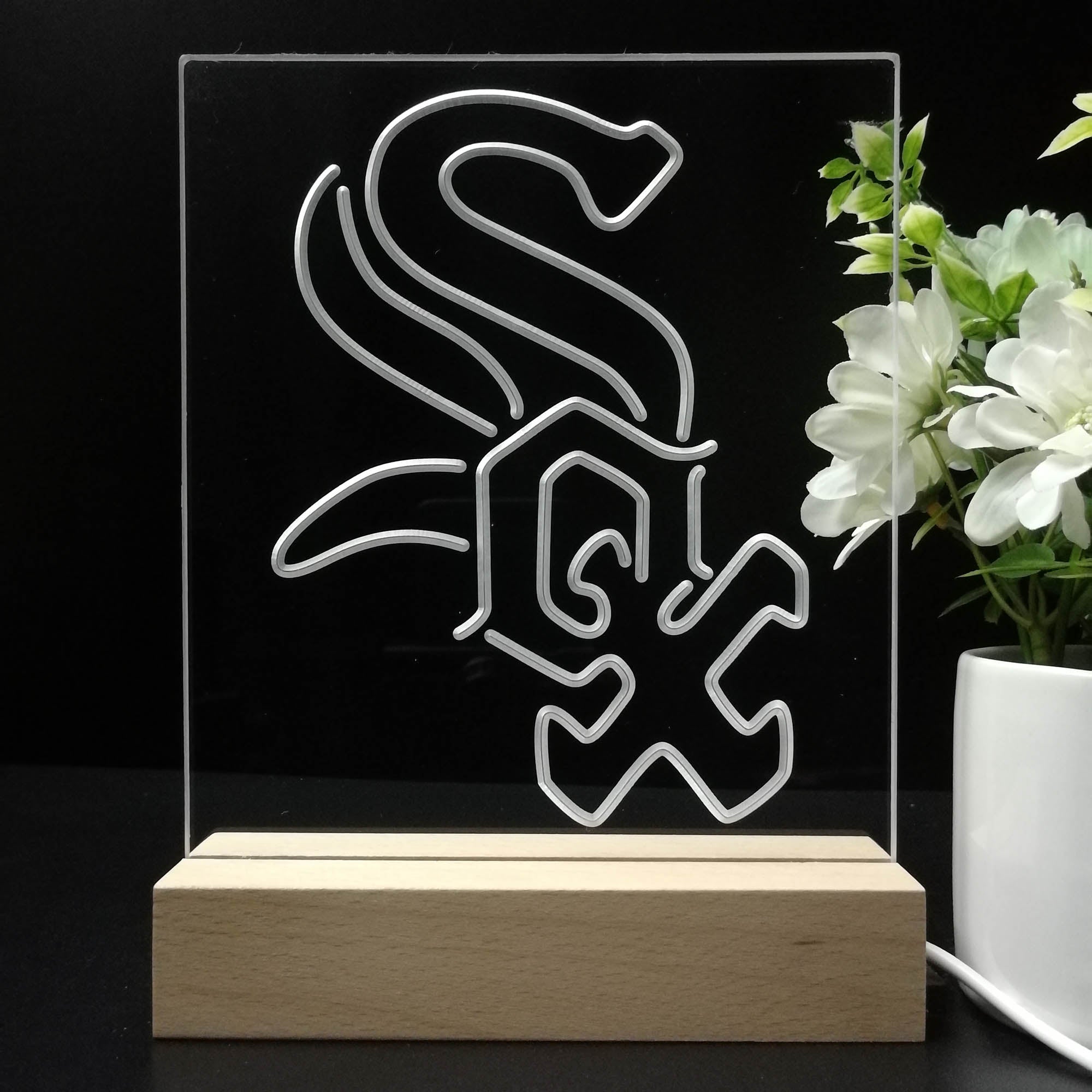 Chicago White Sox 3D LED Illusion Sport Team Night Light