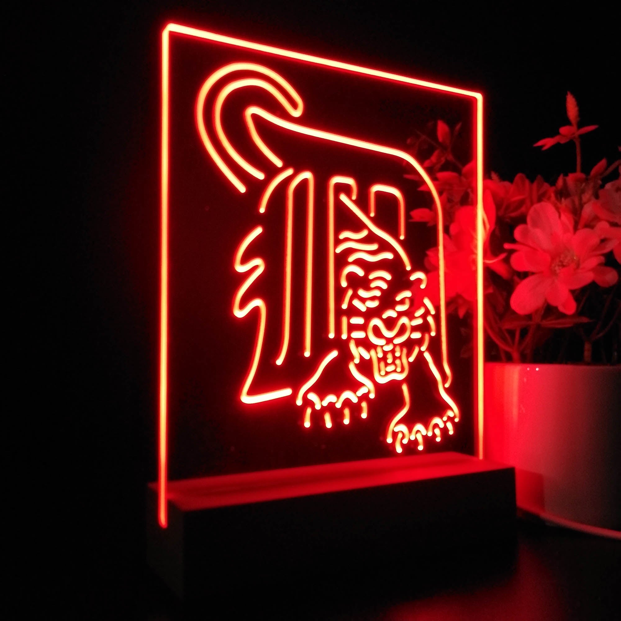 Detroit Tigers 3D LED Illusion Sport Team Night Light