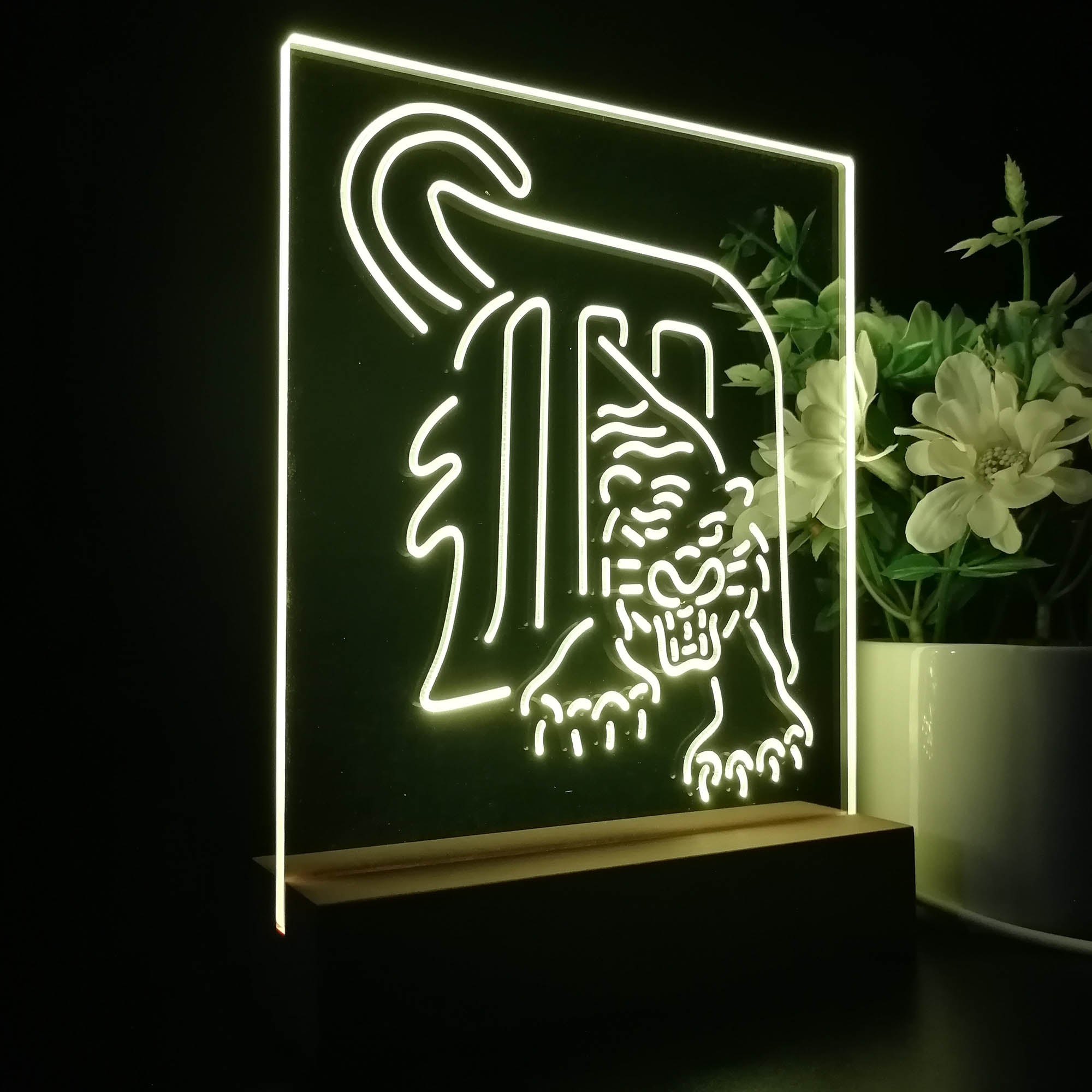 Detroit Tigers 3D LED Illusion Sport Team Night Light