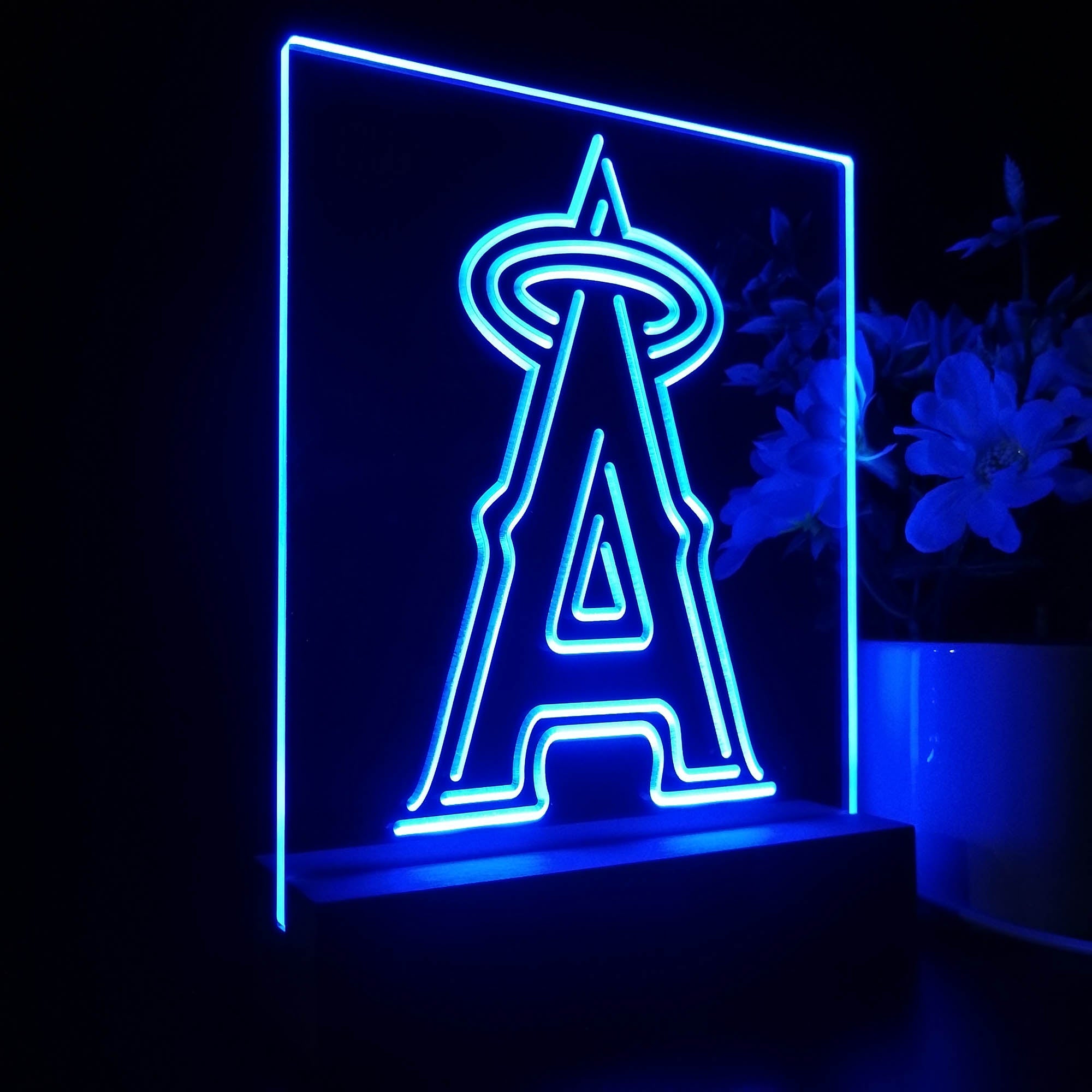 Los Angeles Angels of Anaheim 3D LED Illusion Sport Team Night Light