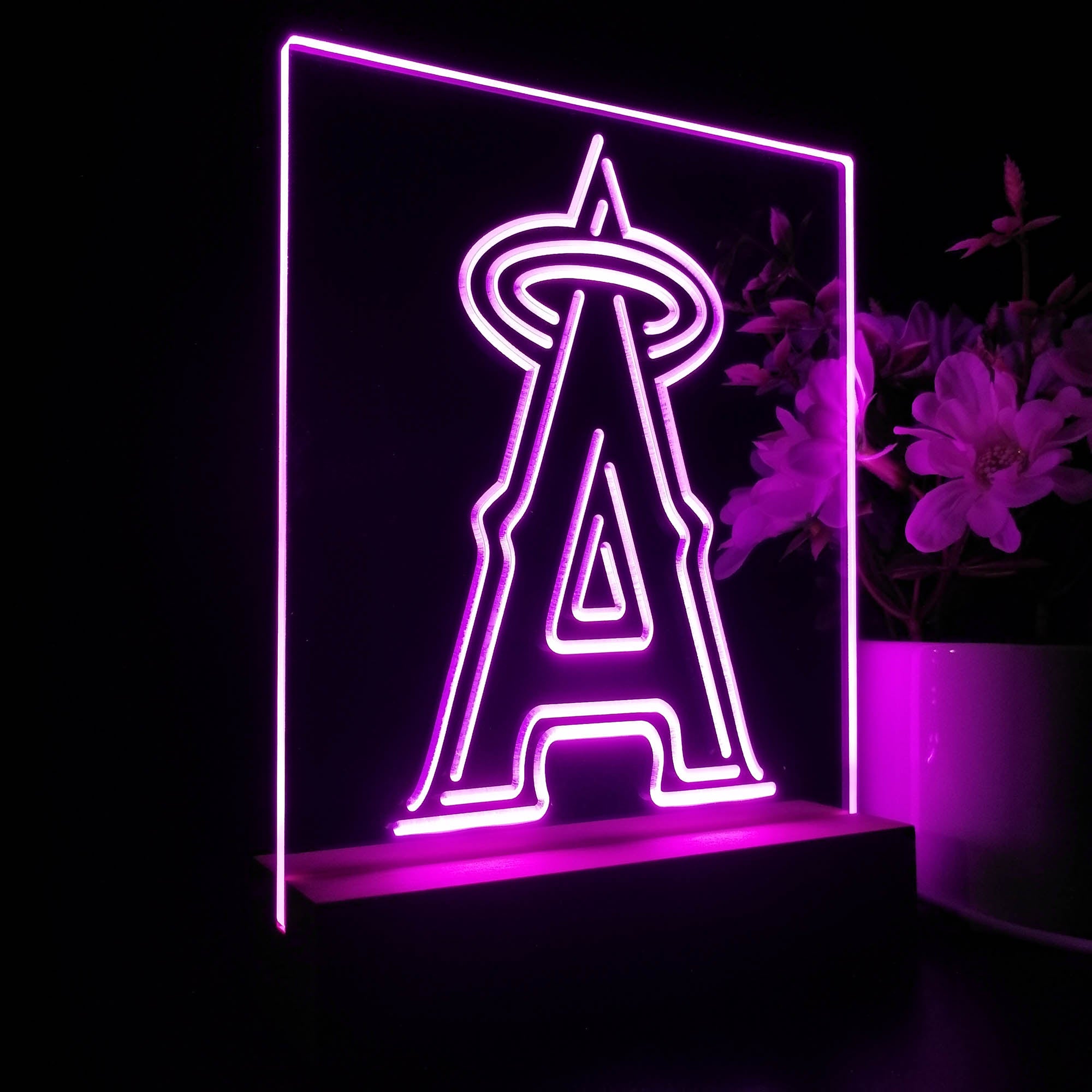 Los Angeles Angels of Anaheim 3D LED Illusion Sport Team Night Light