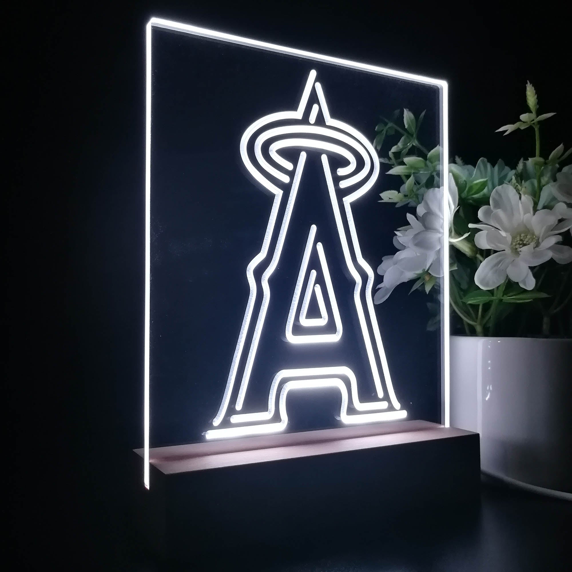 Los Angeles Angels of Anaheim 3D LED Illusion Sport Team Night Light