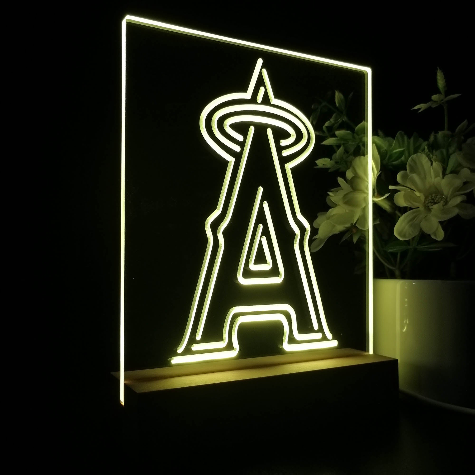 Los Angeles Angels of Anaheim 3D LED Illusion Sport Team Night Light