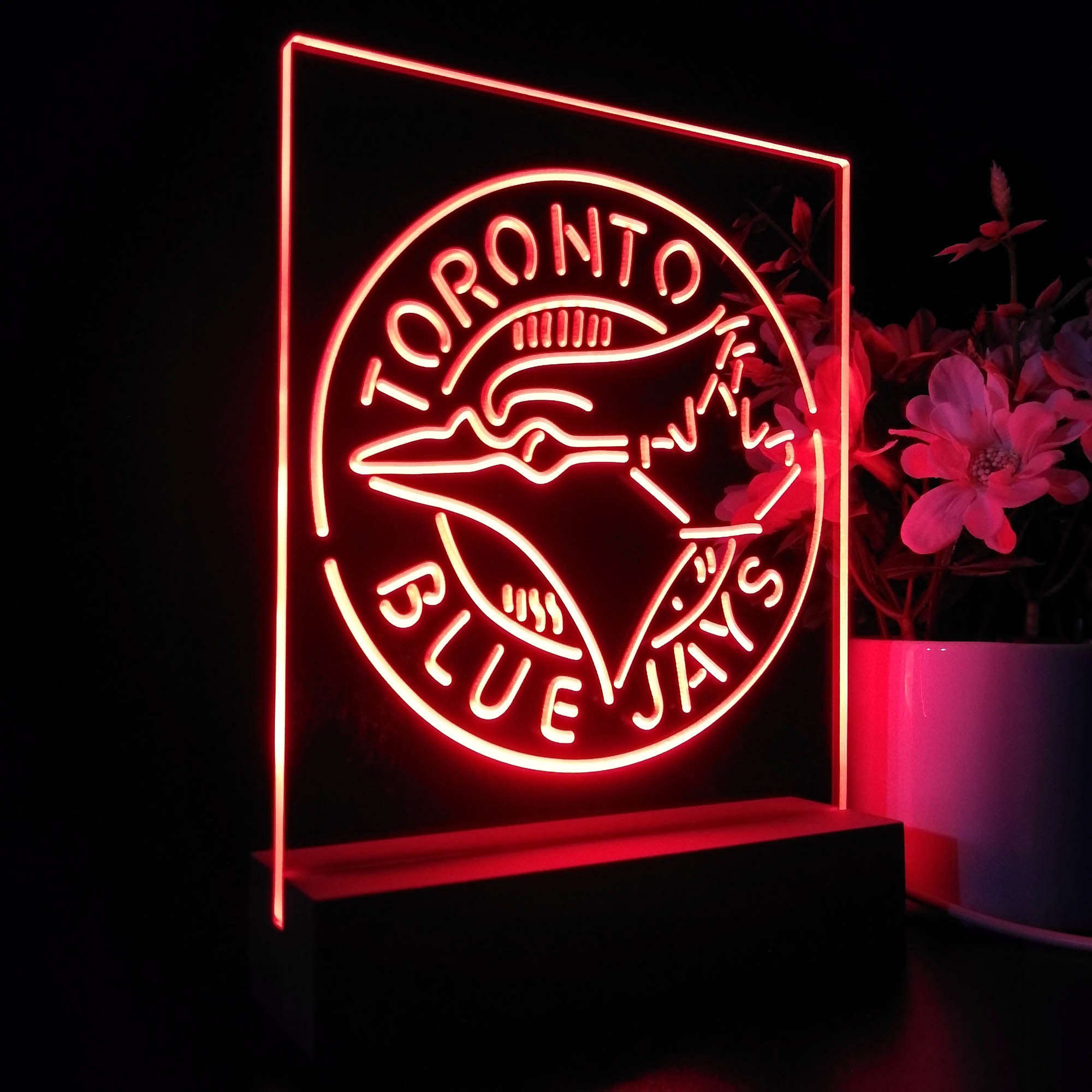 Toronto Blue Jays 3D LED Illusion Sport Team Night Light