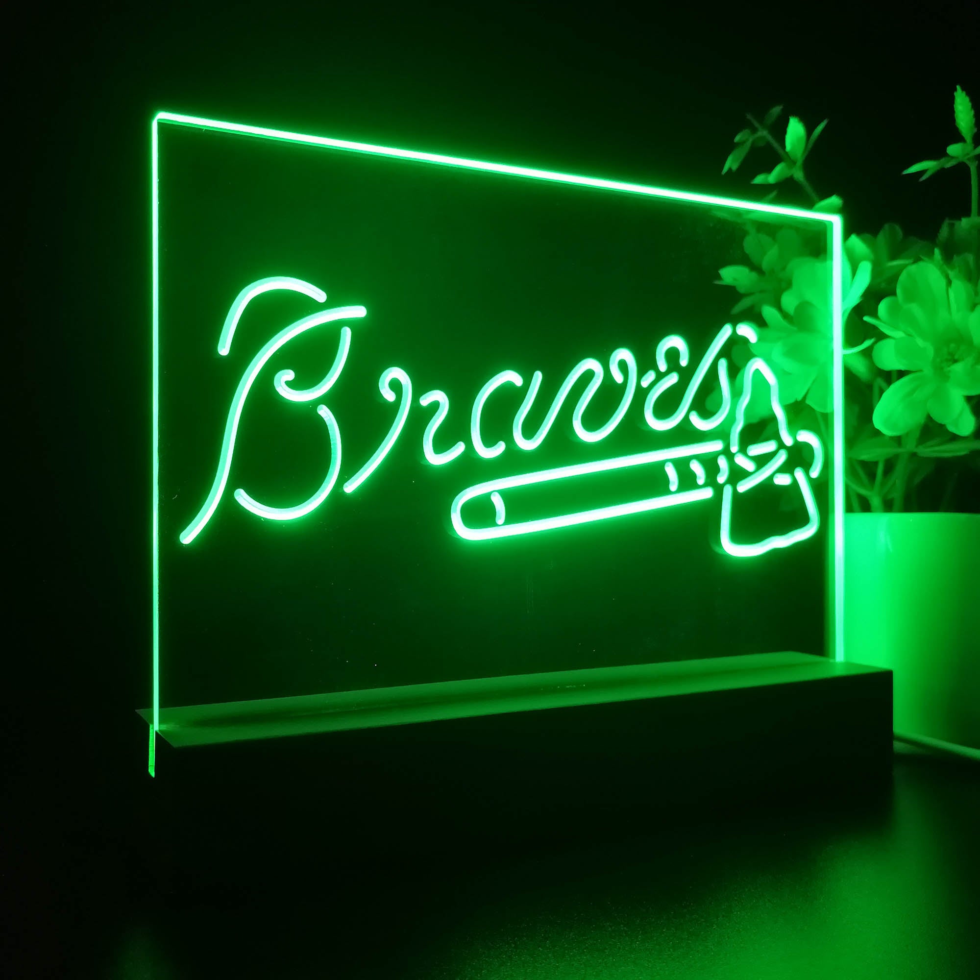 Atlanta Braves 3D LED Illusion Sport Team Night Light