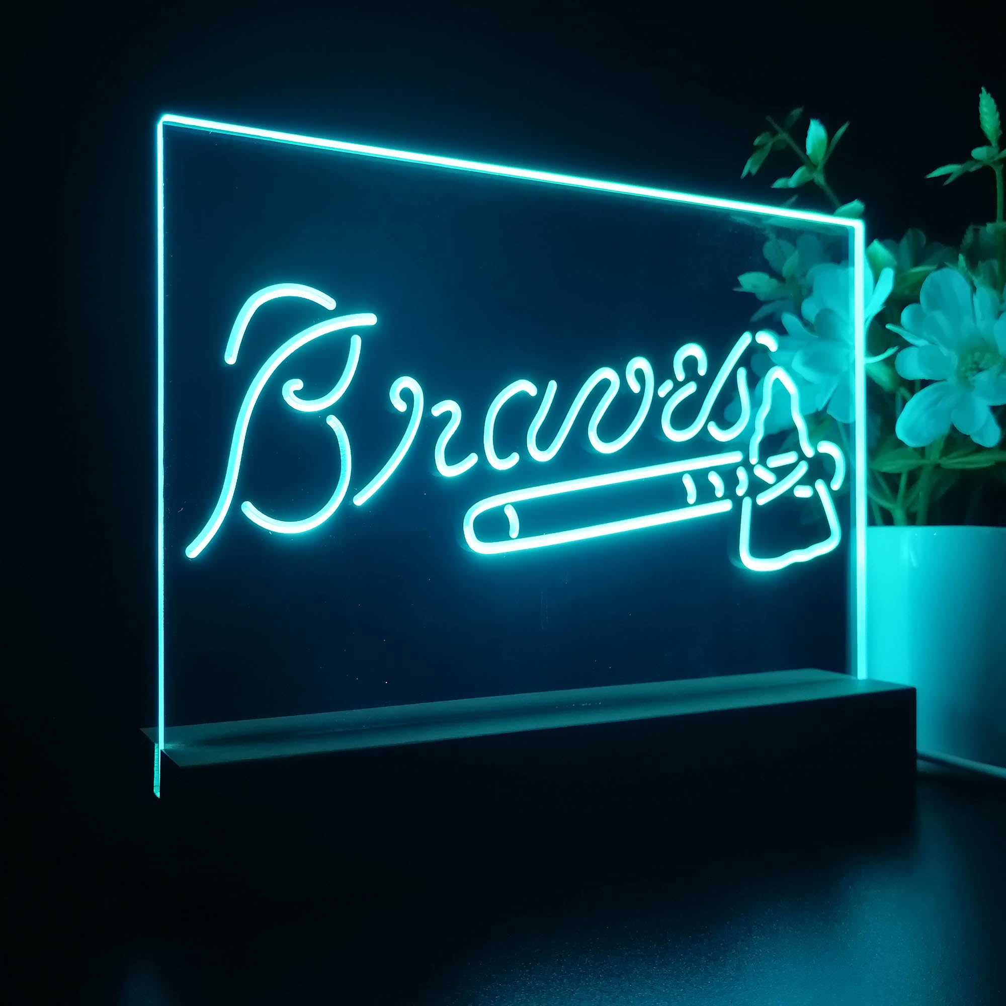 Atlanta Braves 3D LED Illusion Sport Team Night Light