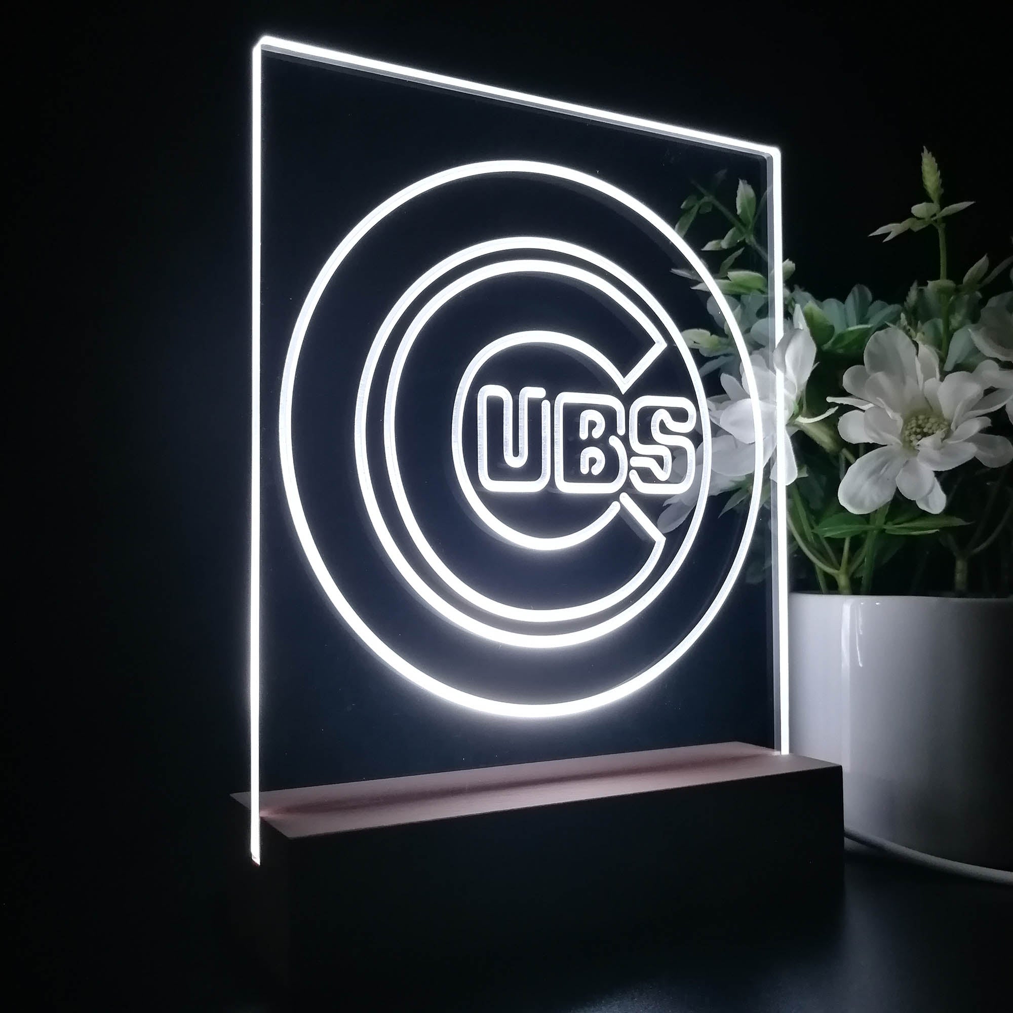 Chicago Cubs 3D LED Illusion Sport Team Night Light