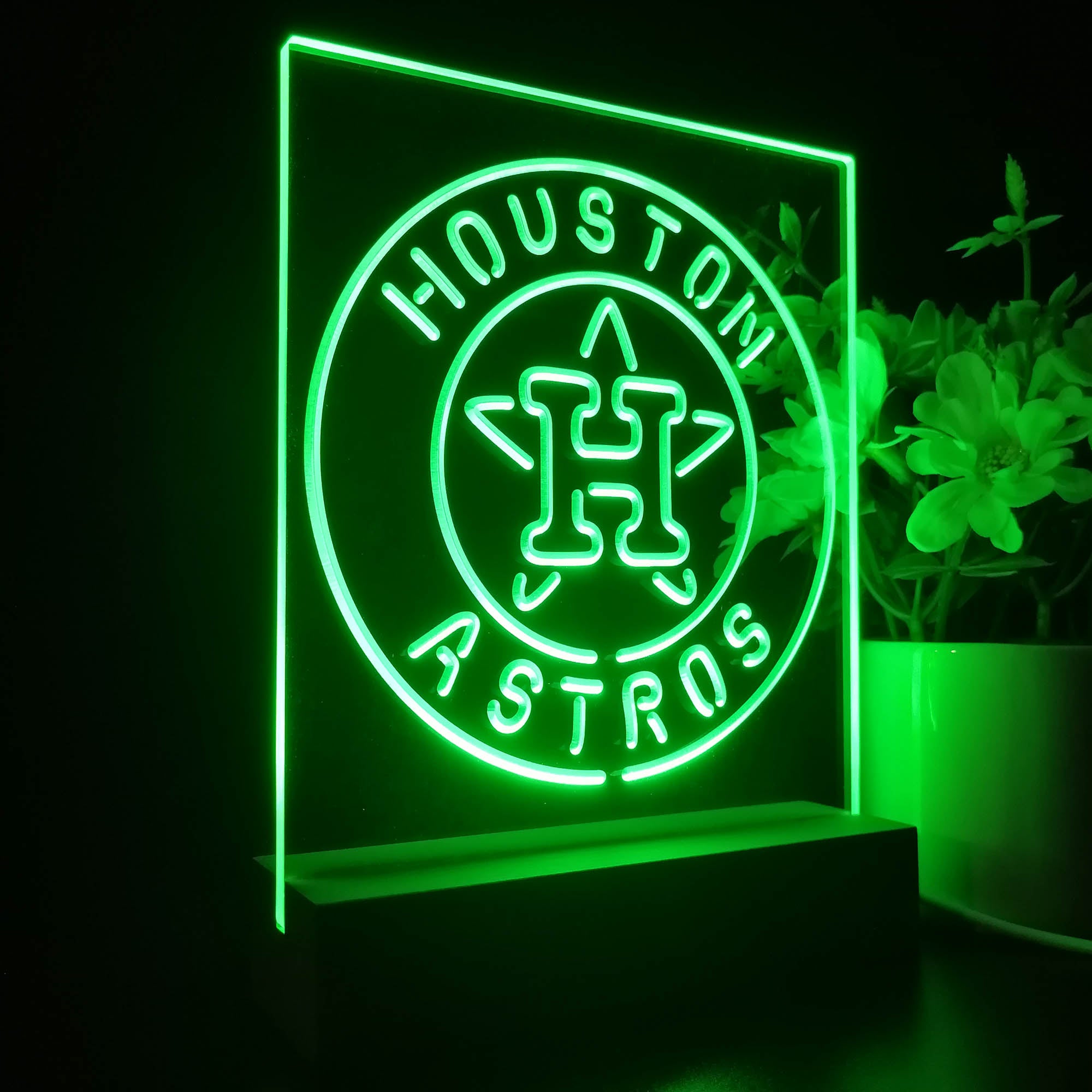 Houston Astros 3D LED Illusion Sport Team Night Light