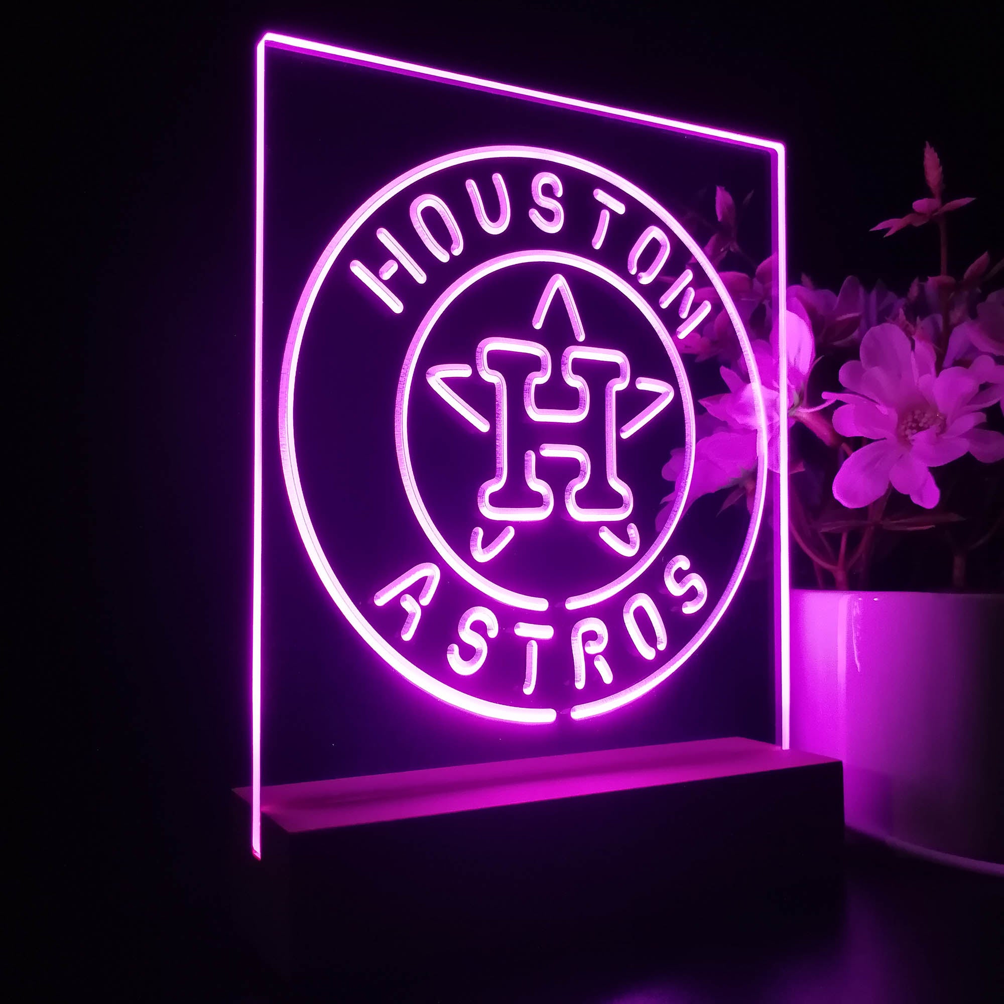 Houston Astros 3D LED Illusion Sport Team Night Light