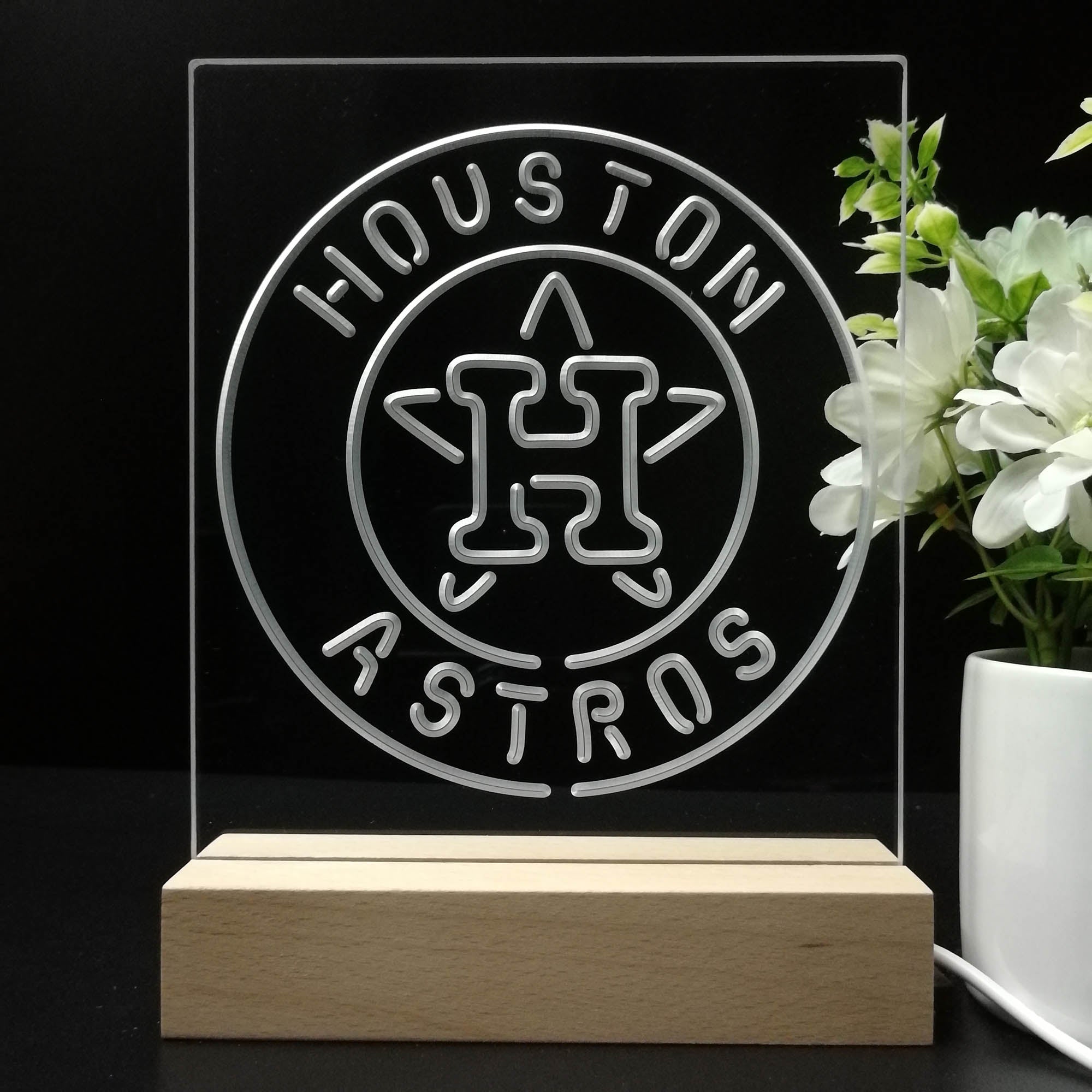 Houston Astros 3D LED Illusion Sport Team Night Light